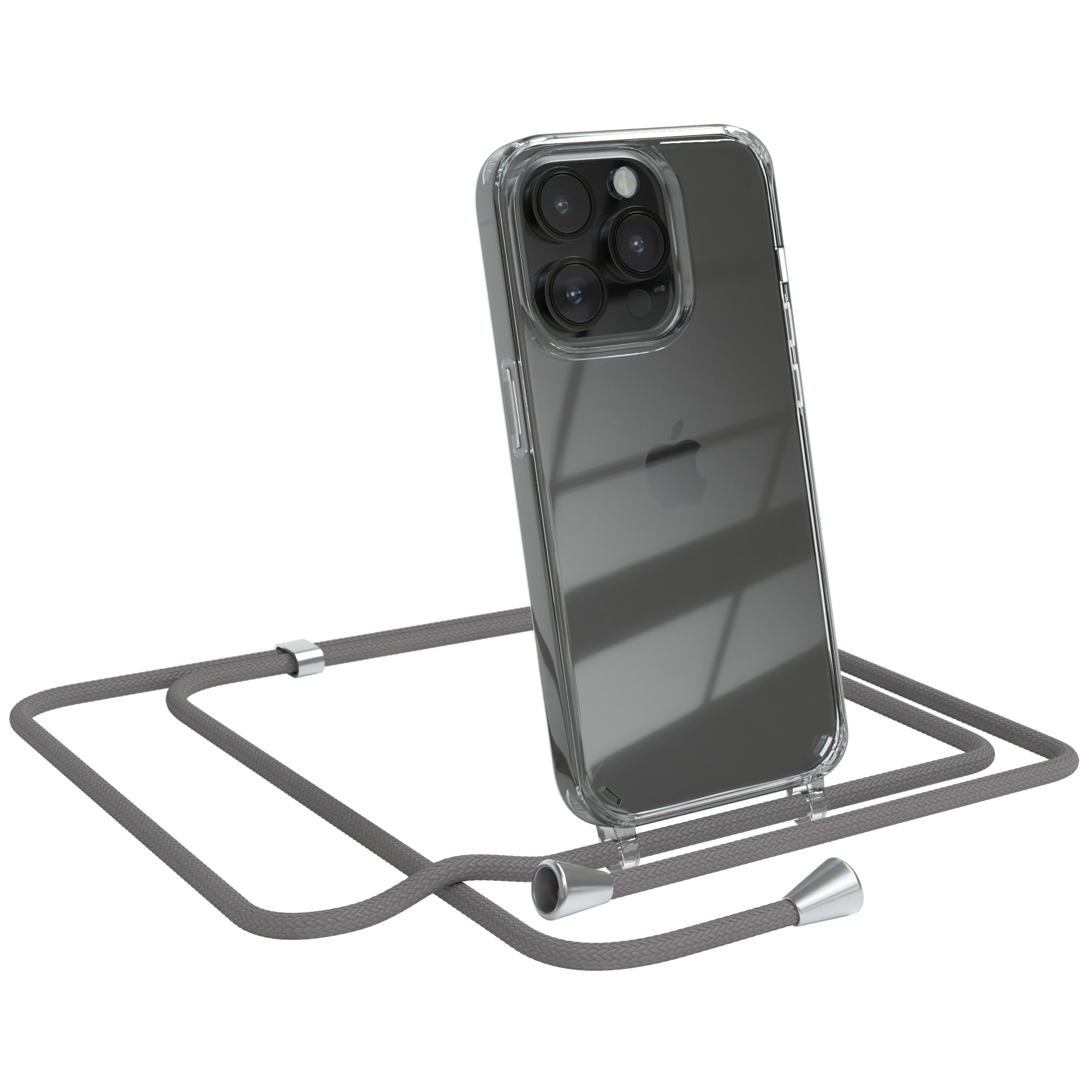 iPhone 14 Pro transparente Hülle + Kordel