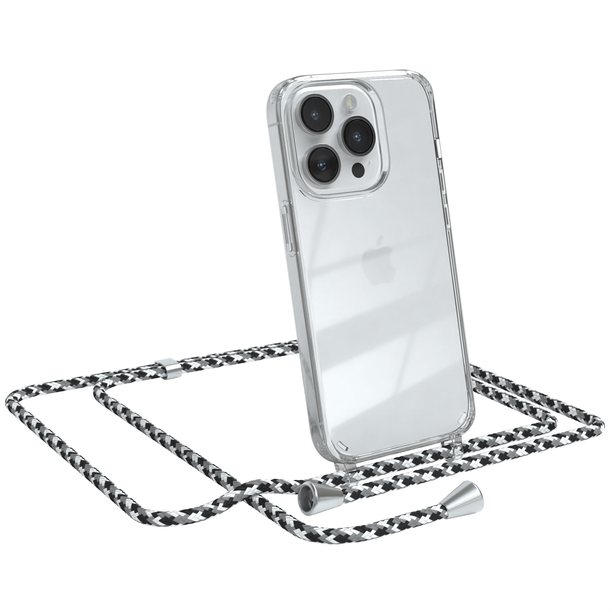 iPhone 14 Pro transparente Hülle + Kordel