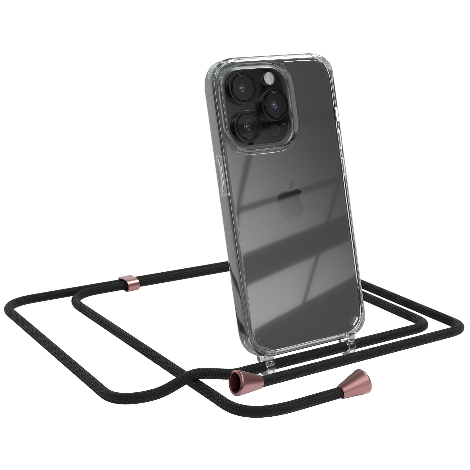 iPhone 14 Pro transparente Hülle + Kordel