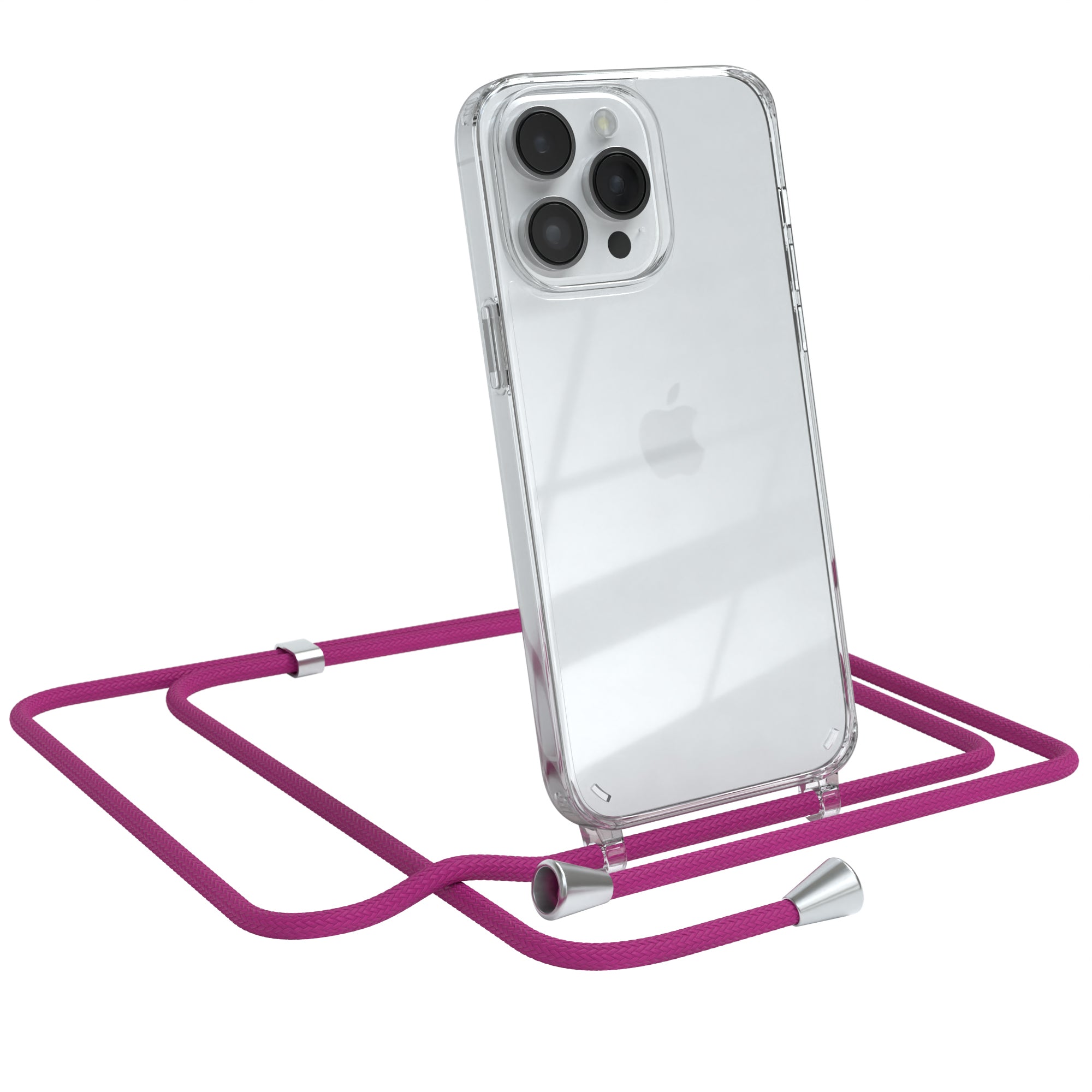 iPhone 14 Pro Max transparente Hülle + Kordel