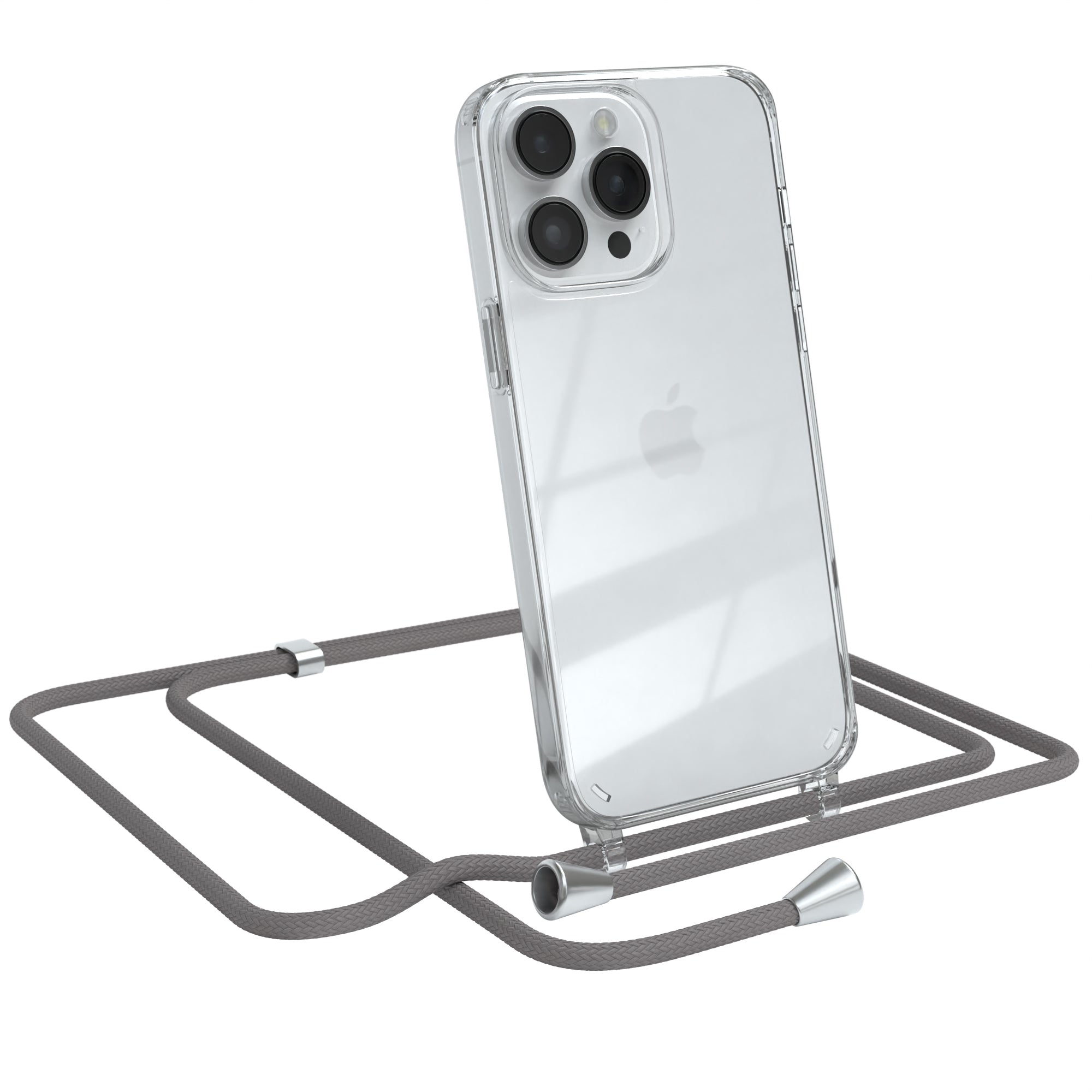 iPhone 14 Pro Max transparente Hülle + Kordel