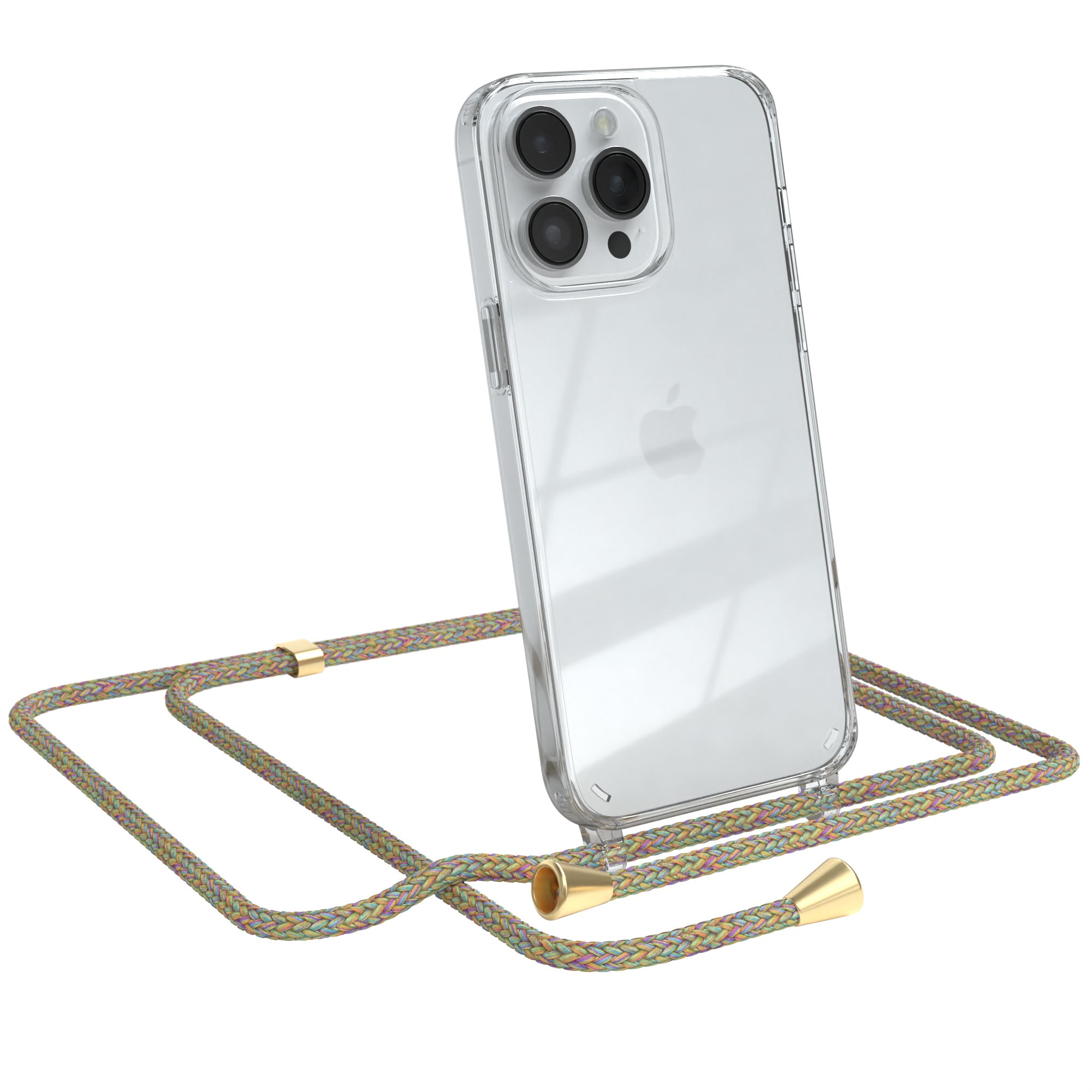 iPhone 14 Pro Max transparente Hülle + Kordel