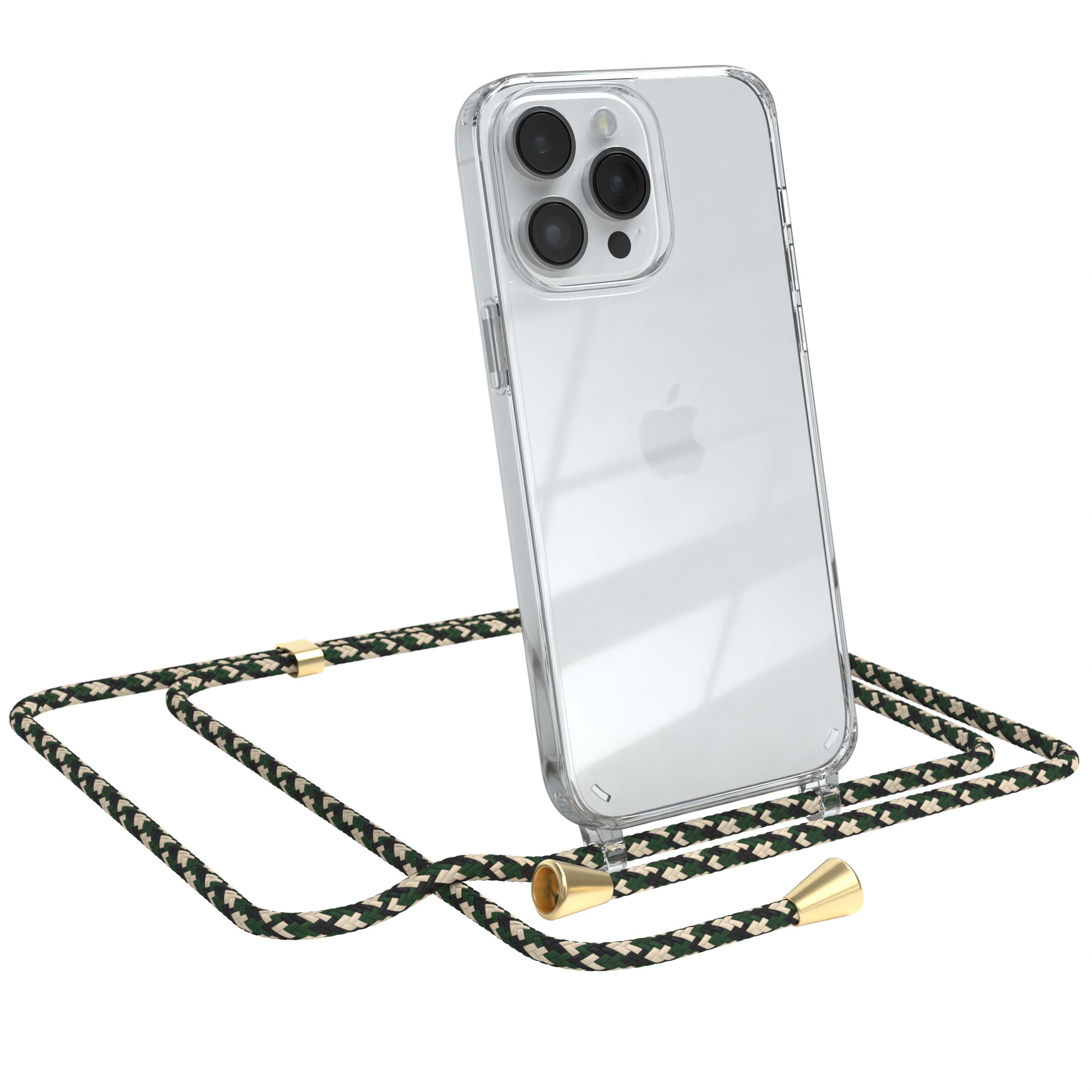 iPhone 14 Pro Max transparente Hülle + Kordel