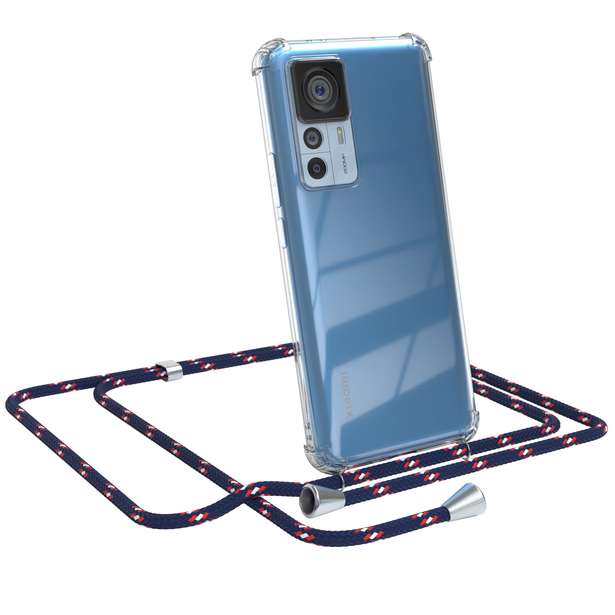 Xiaomi 12T / 12T Pro transparente Hülle + Kordel