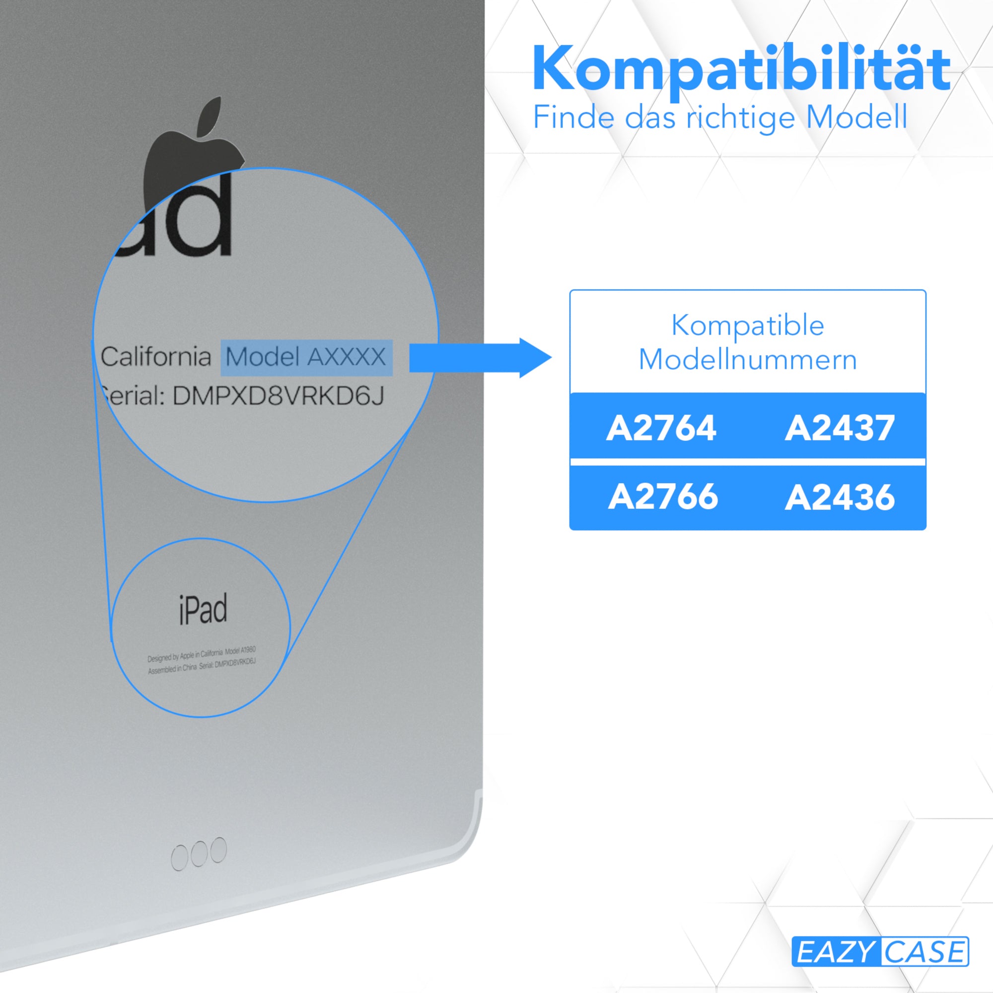 iPad Pro 12,9" 2022 drehbare Hülle