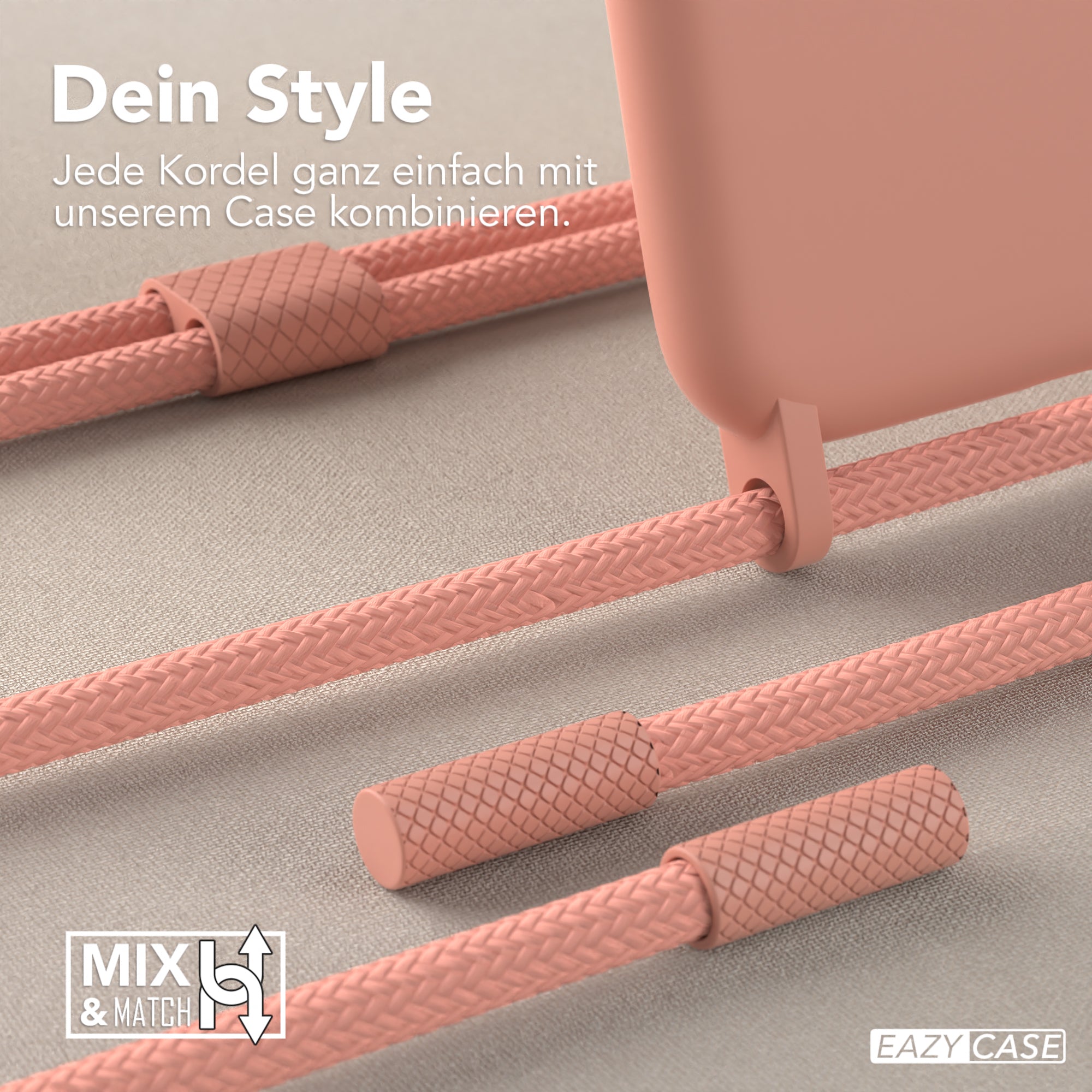 iPhone 11 Silikonhülle + Uni Kordel