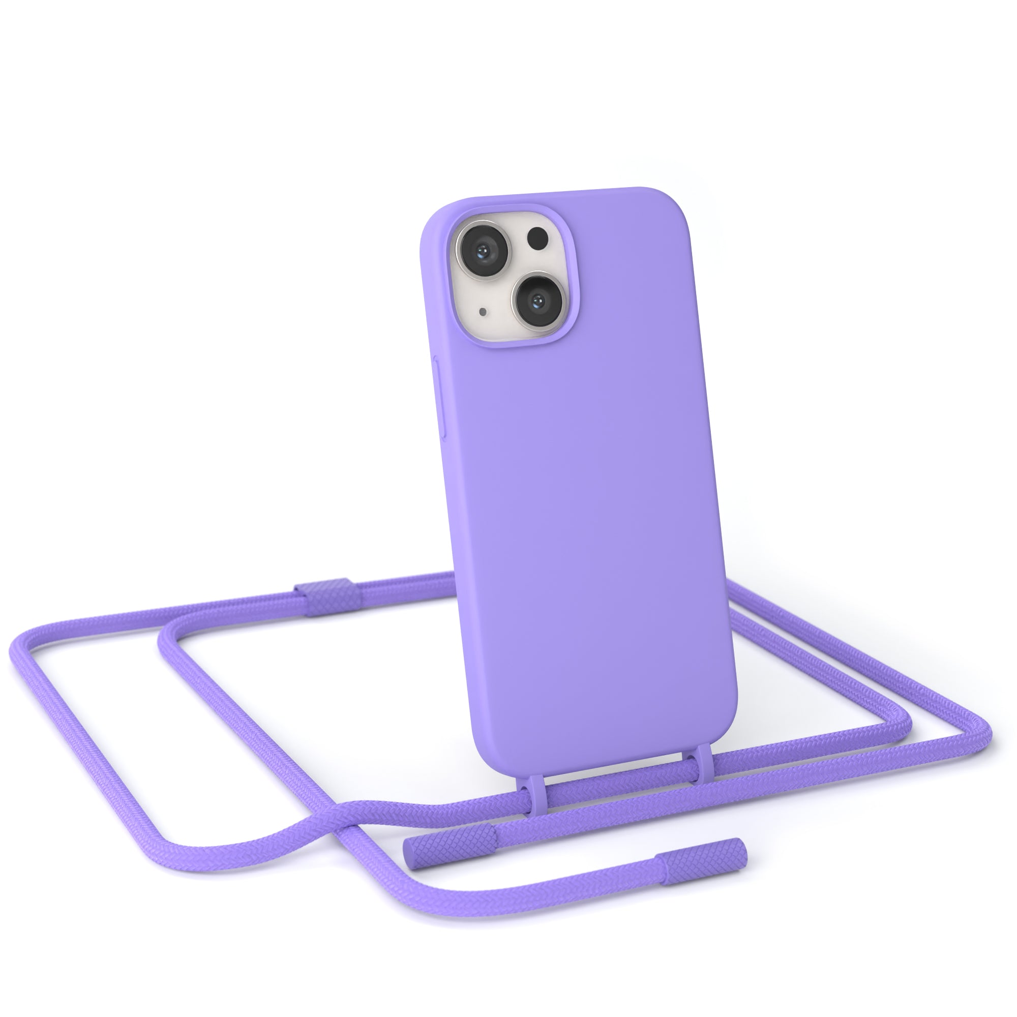 iPhone 13 Mini Silikonhülle + Uni Kordel