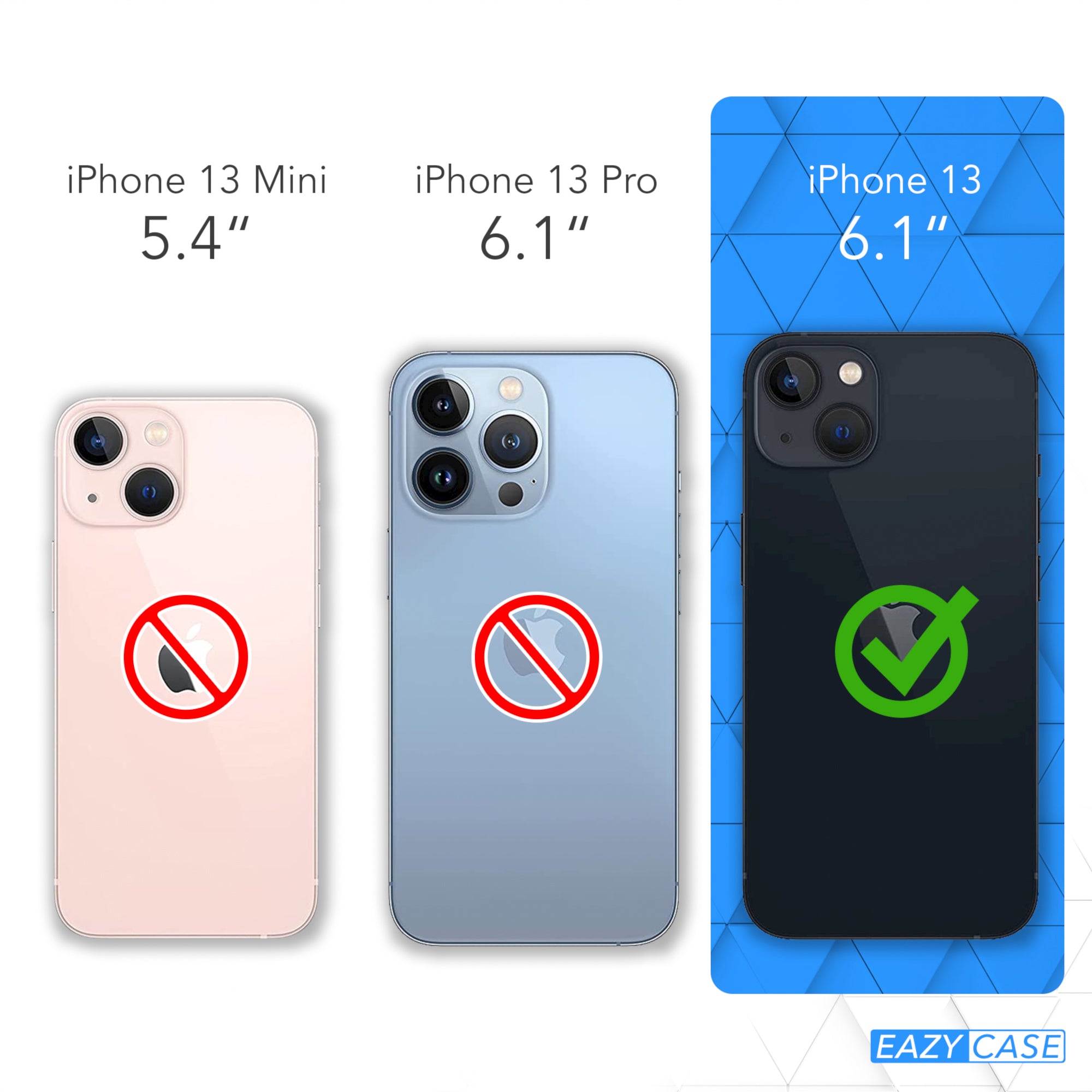 iPhone 13 Silikonhülle + Uni Kordel