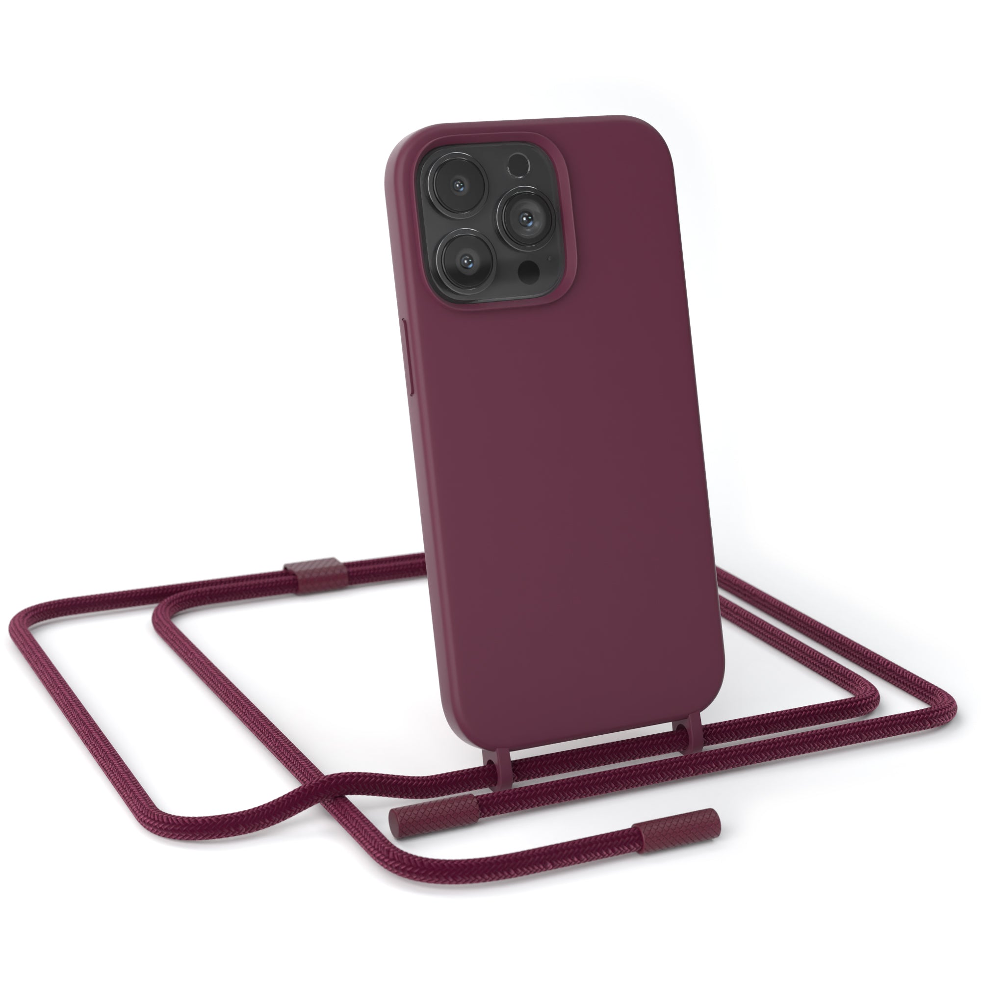 iPhone 13 Pro Silikonhülle + Uni Kordel