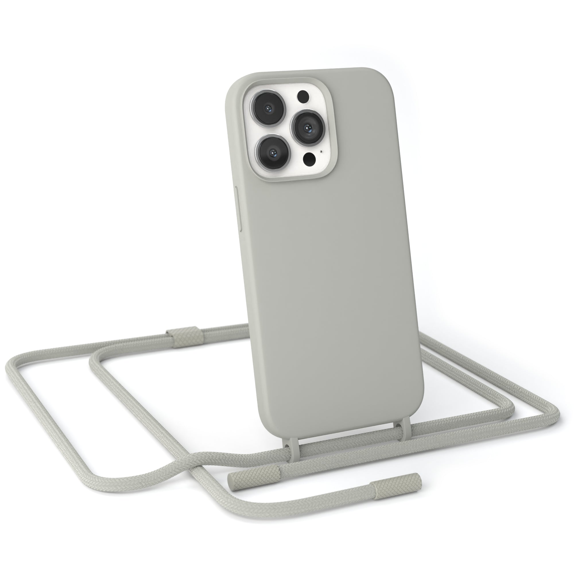 iPhone 13 Pro Silikonhülle + Uni Kordel