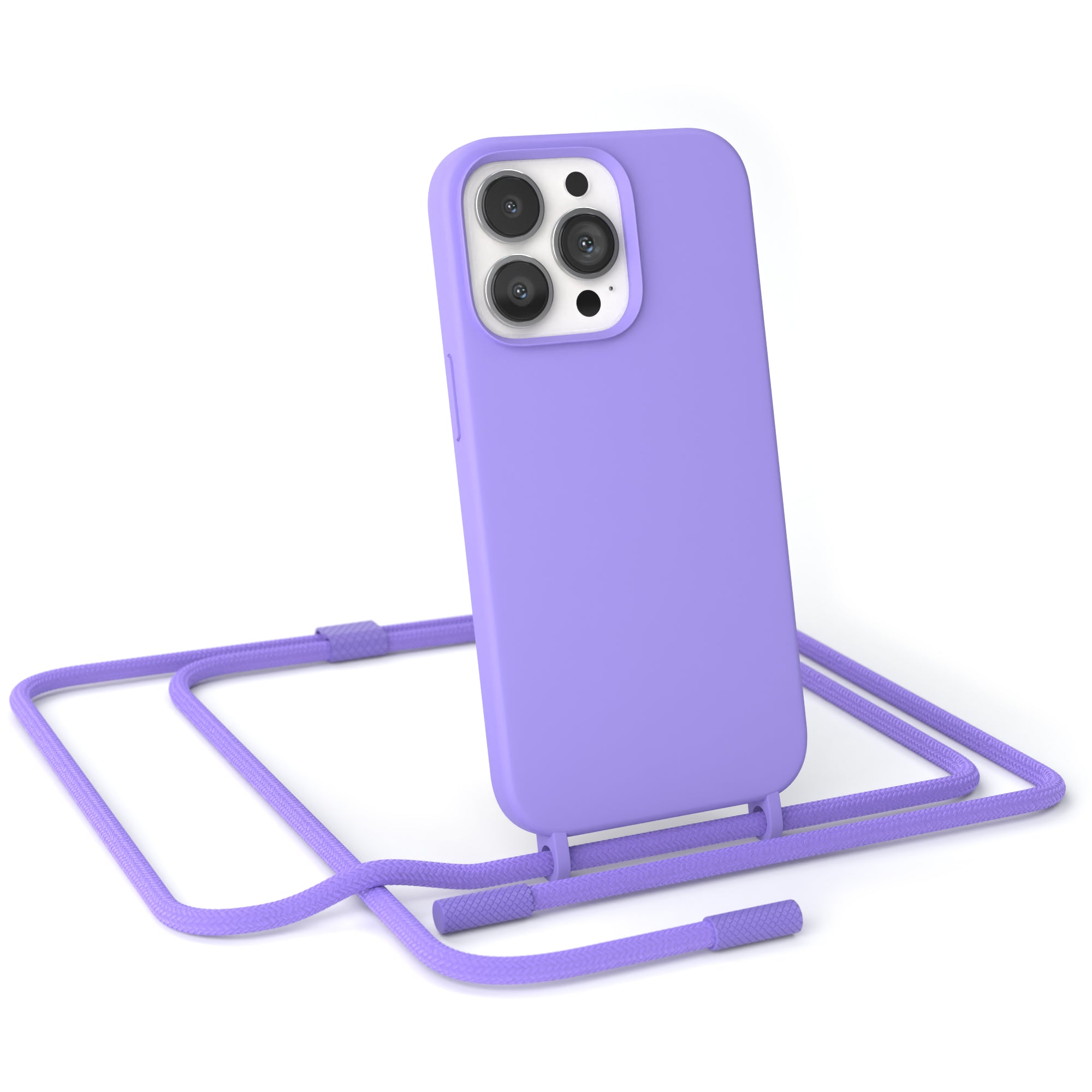 iPhone 13 Pro Silikonhülle + Uni Kordel