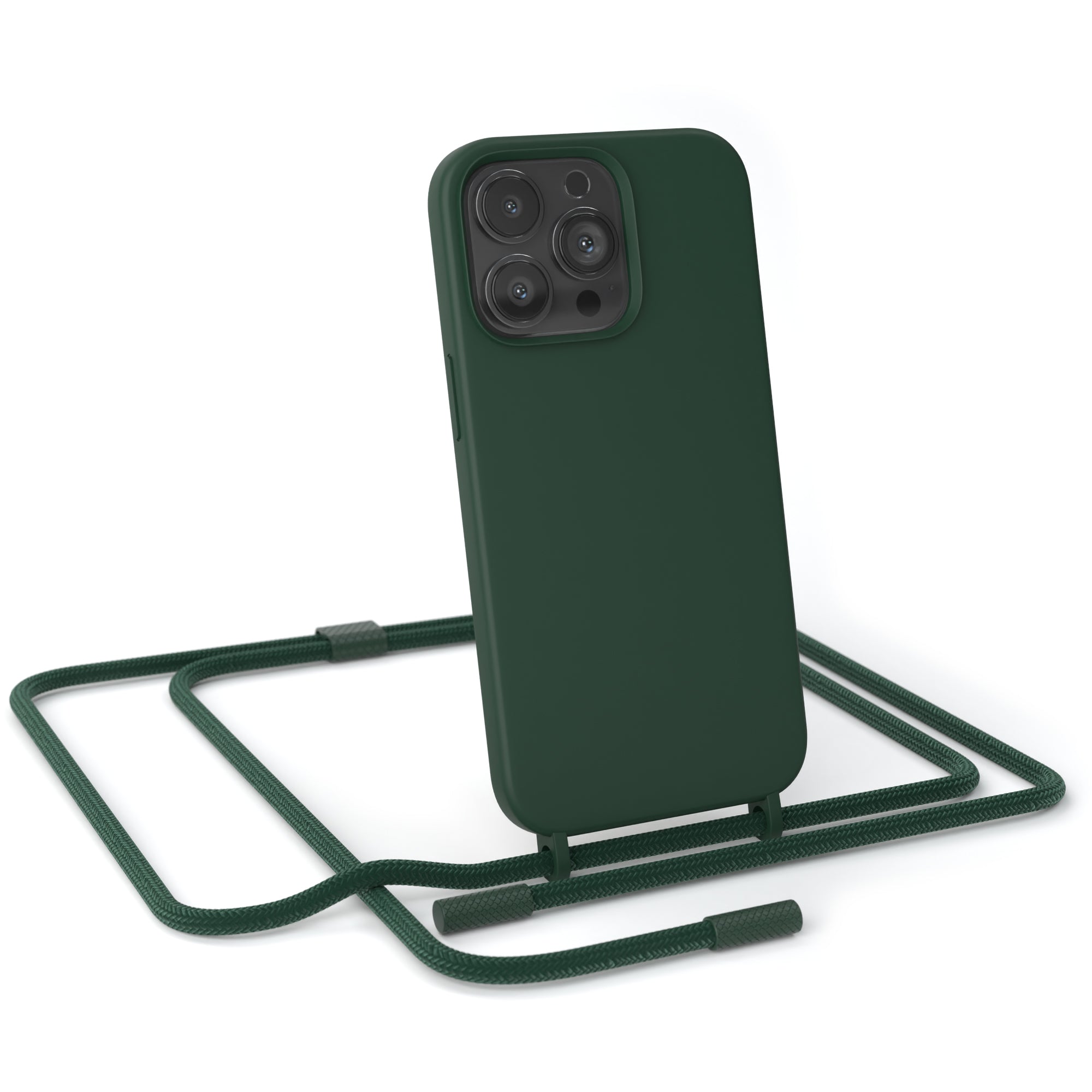 iPhone 13 Pro Silikonhülle + Uni Kordel