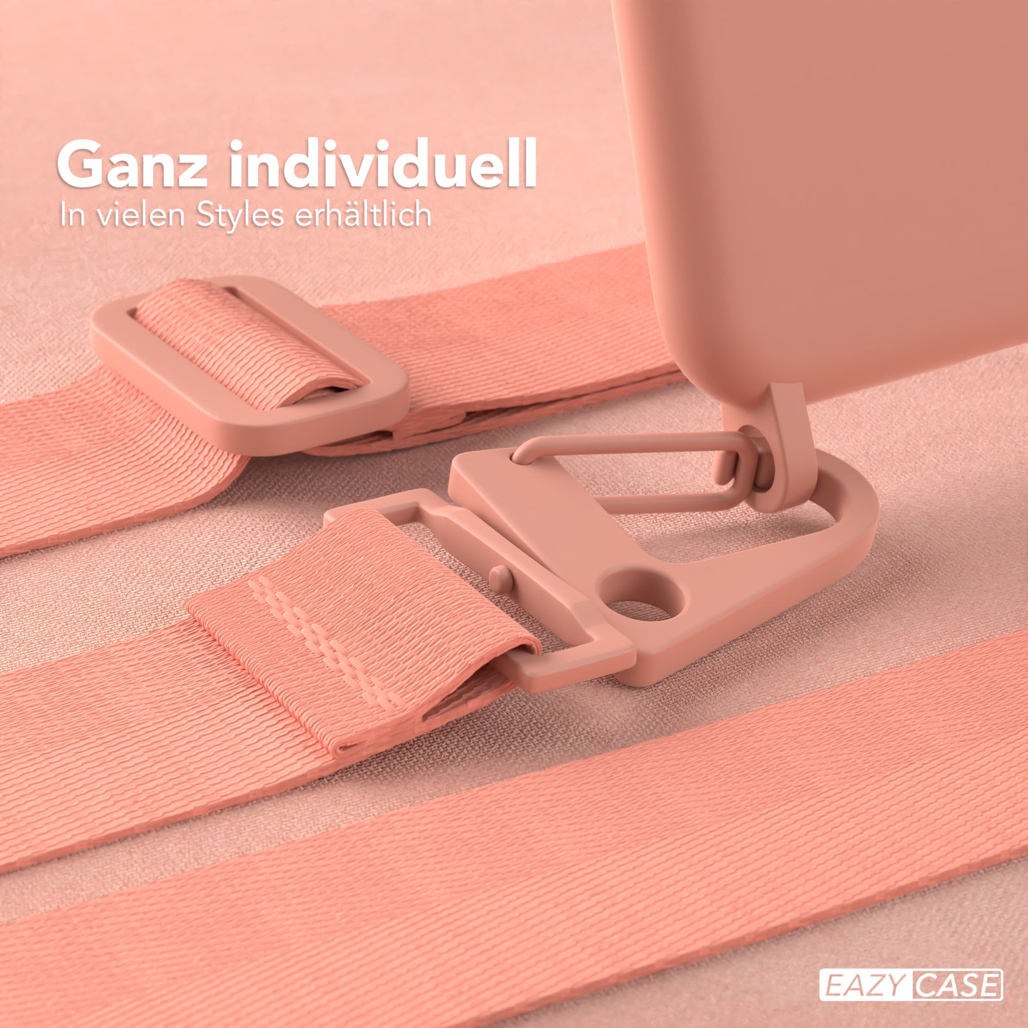 iPhone SE 2022 / 2020 / 8 / 7 Silikonhülle + breites Band