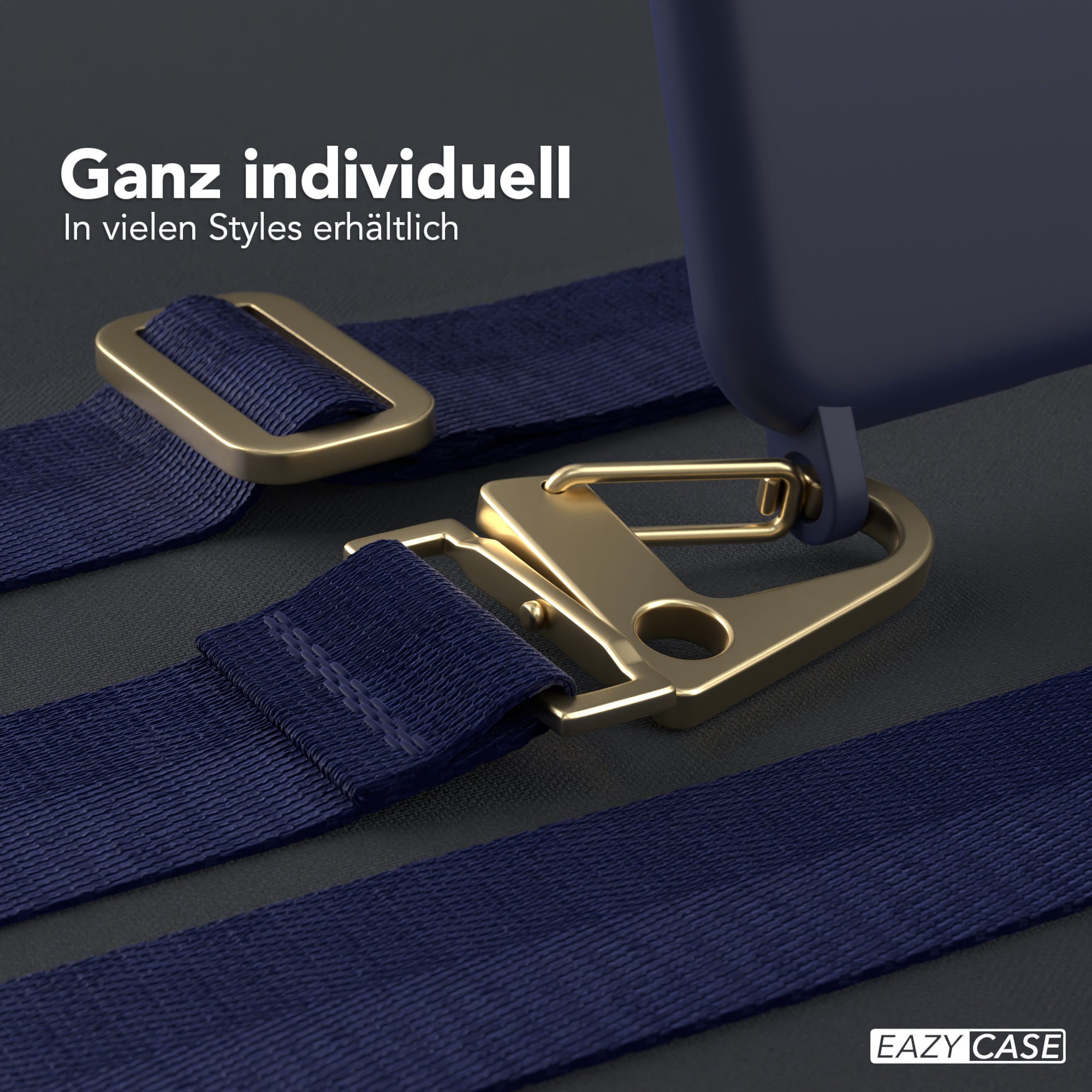 iPhone SE 2022 / 2020 / 8 / 7 Silikonhülle + breites Band