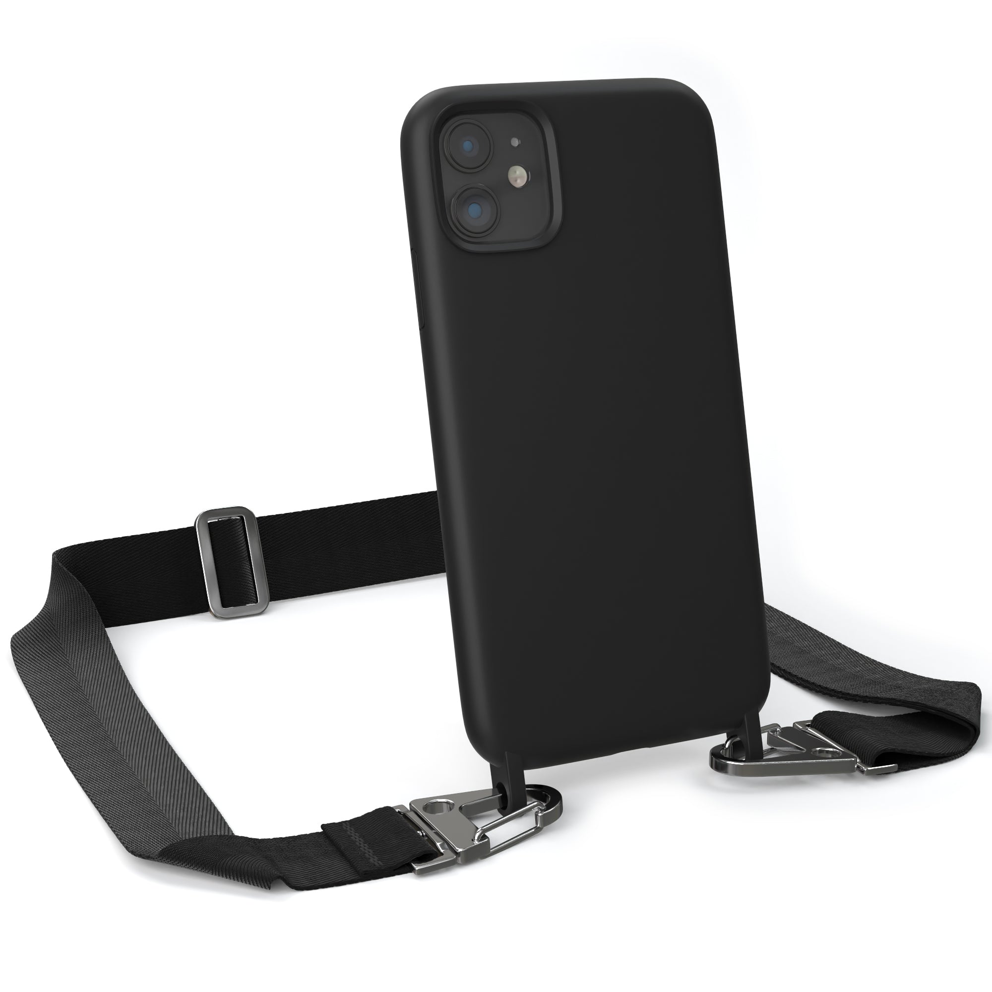 iPhone 11 Silikonhülle + breites Band
