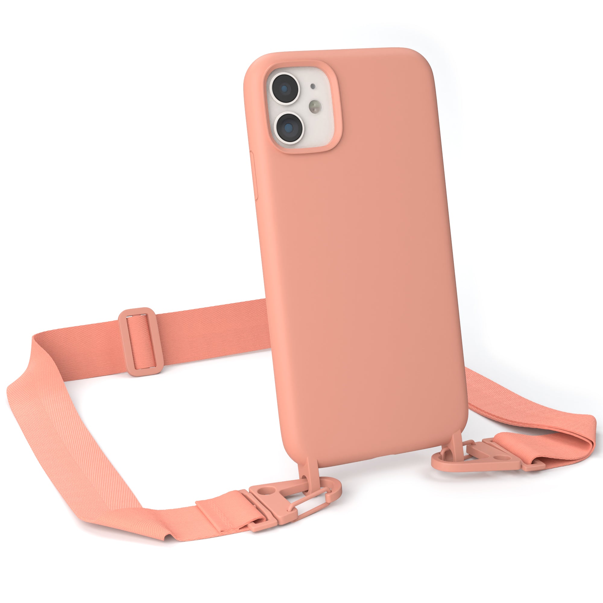 iPhone 11 Silikonhülle + breites Band