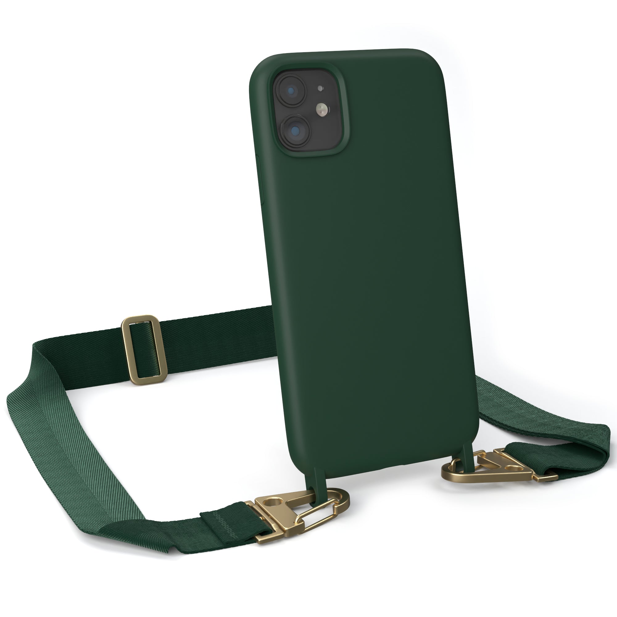iPhone 11 Silikonhülle + breites Band