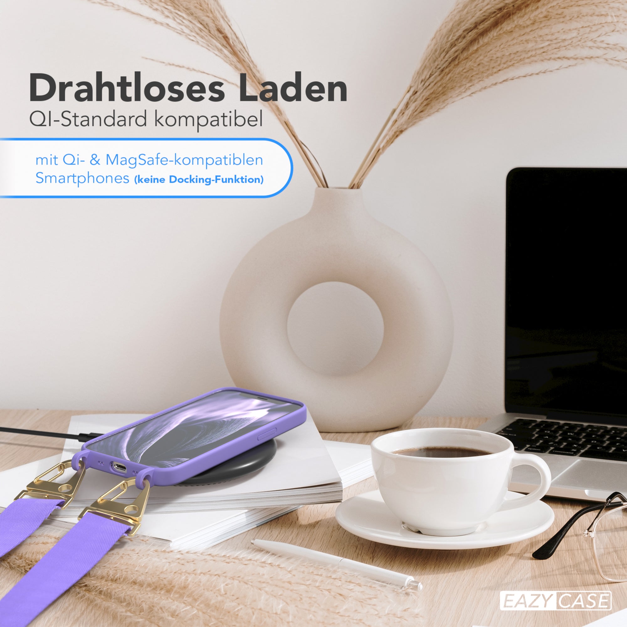 iPhone 12 Mini Silikonhülle + breites Band