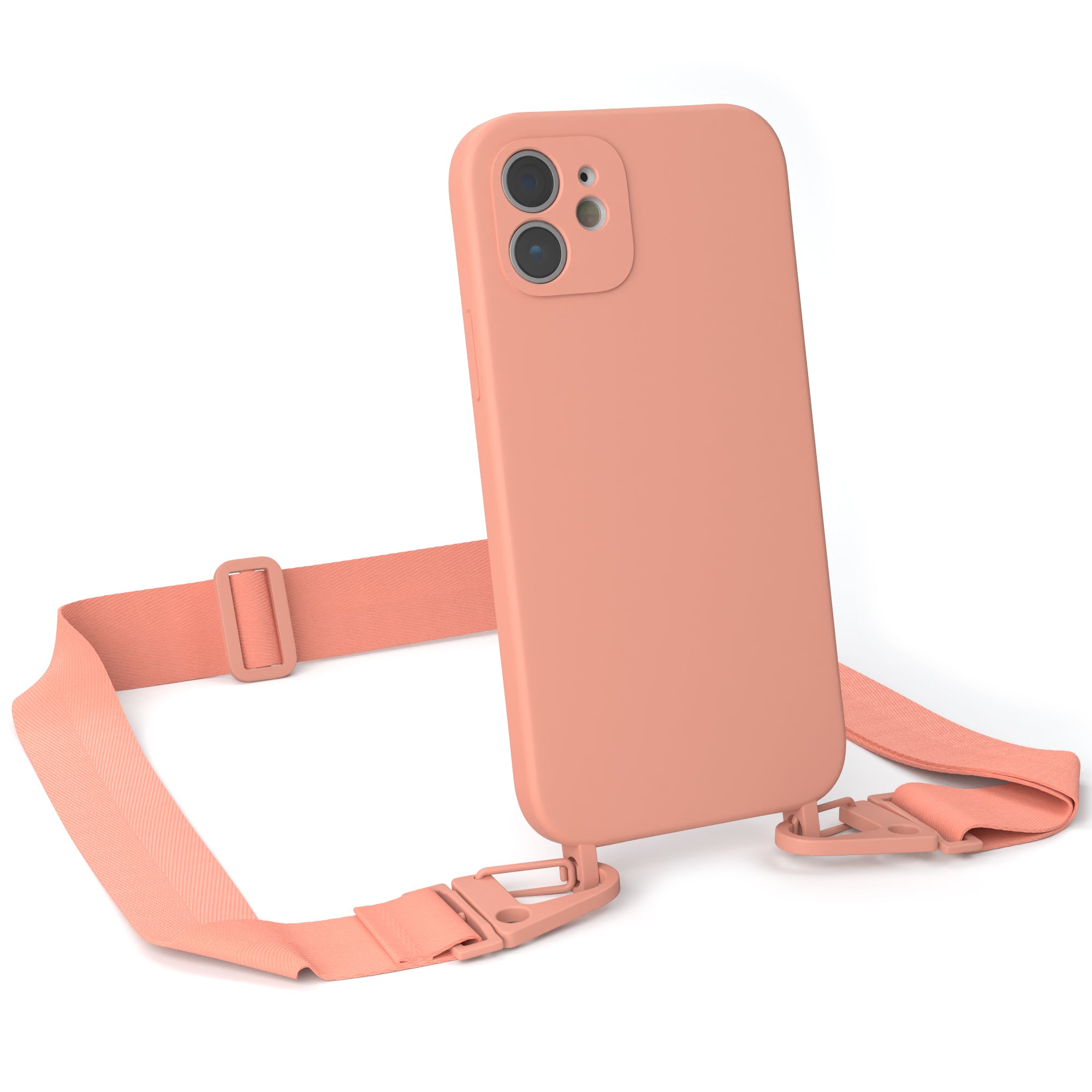 iPhone 12 / 12 Pro Silikonhülle + breites Band