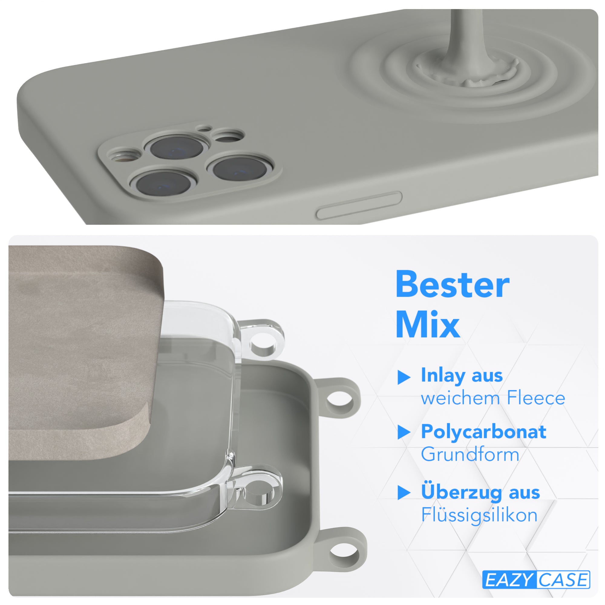 iPhone 12 Pro Silikonhülle + breites Band