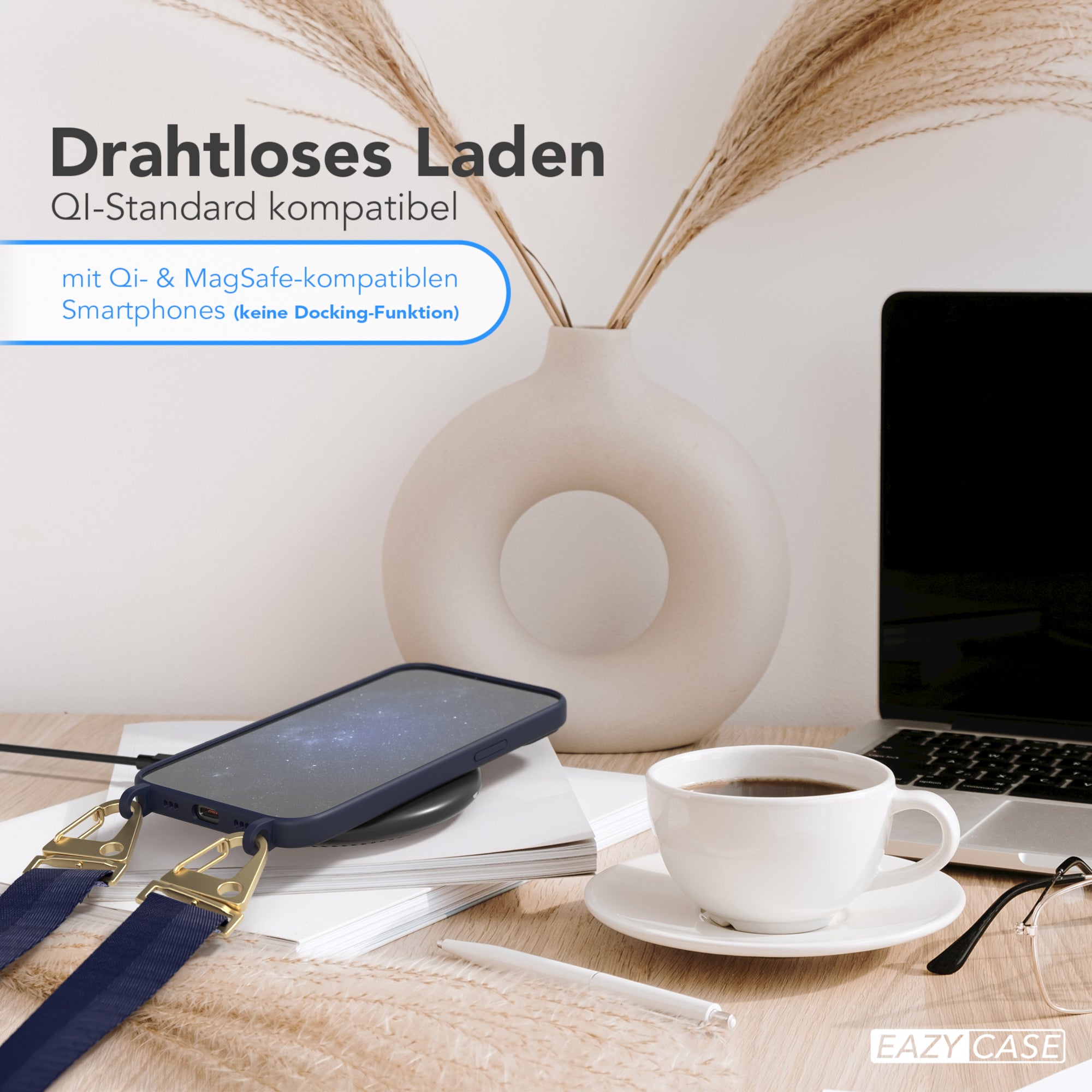 iPhone 13 Silikonhülle + breites Band