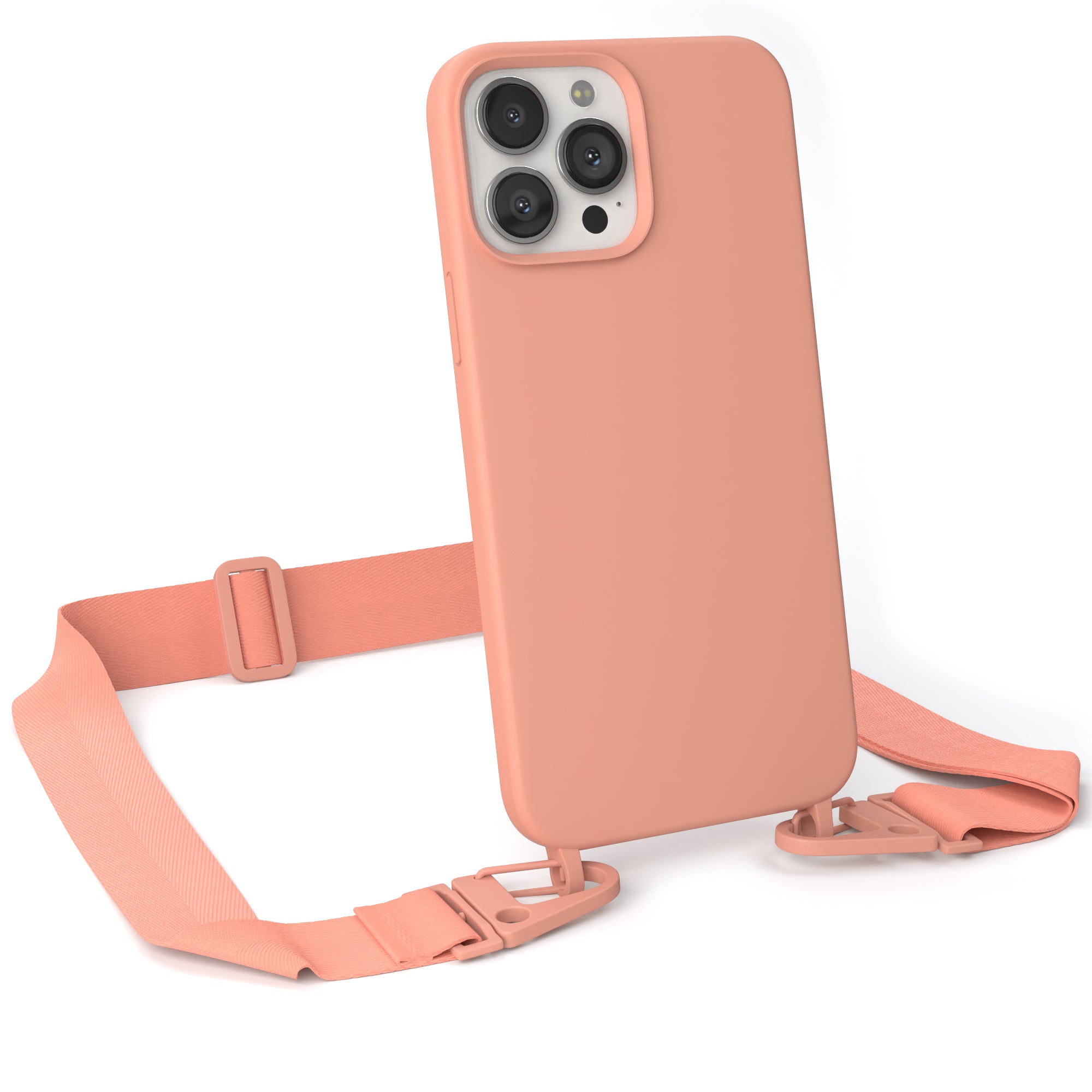 iPhone 13 Pro Max Silikonhülle + breites Band