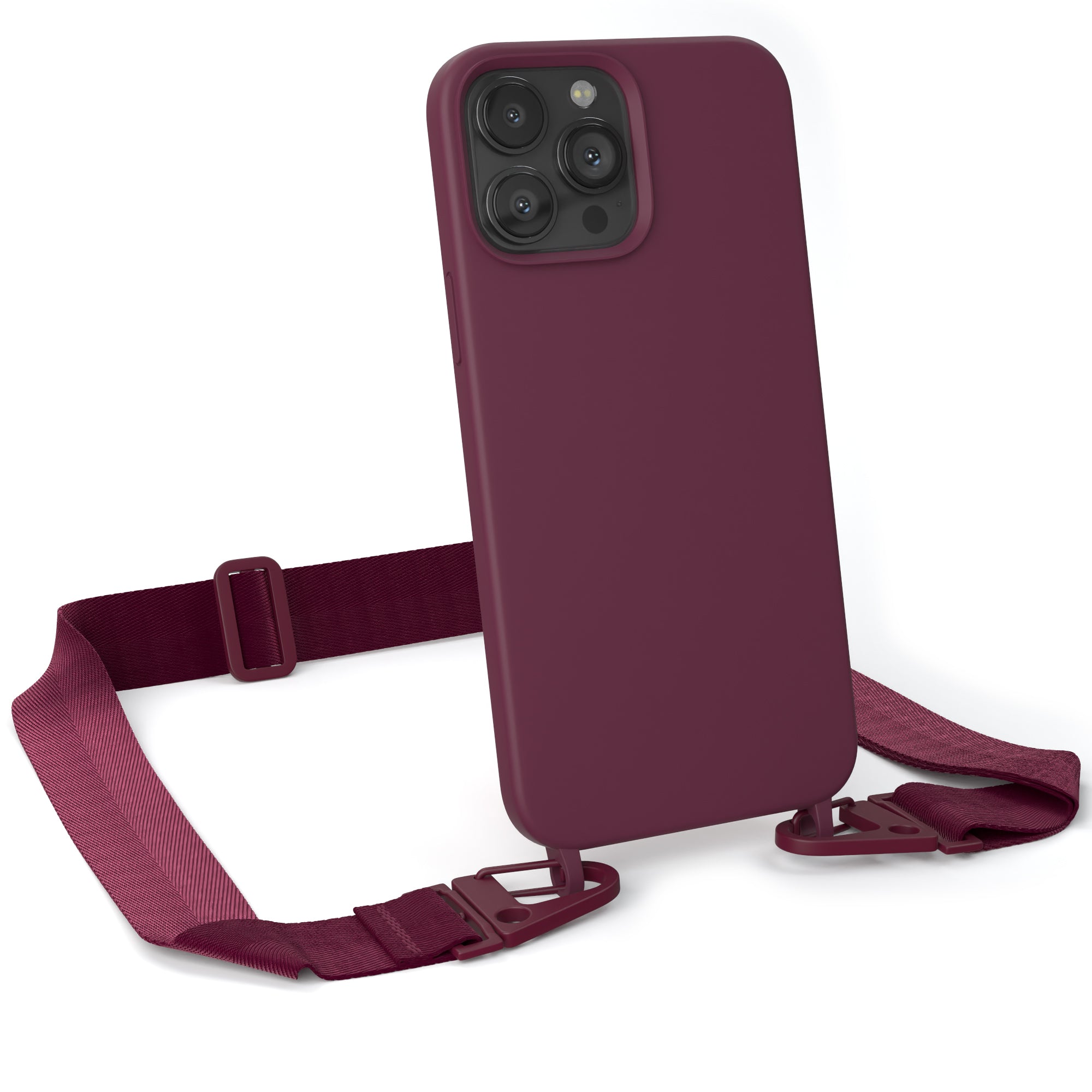 iPhone 13 Pro Max Silikonhülle + breites Band