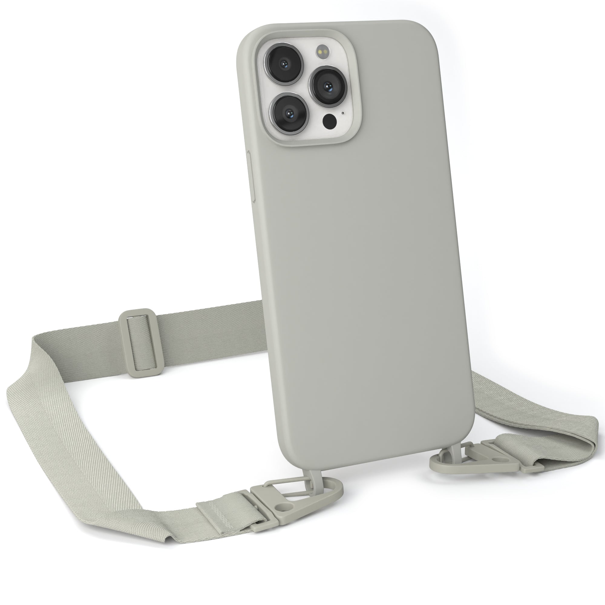 iPhone 13 Pro Max Silikonhülle + breites Band