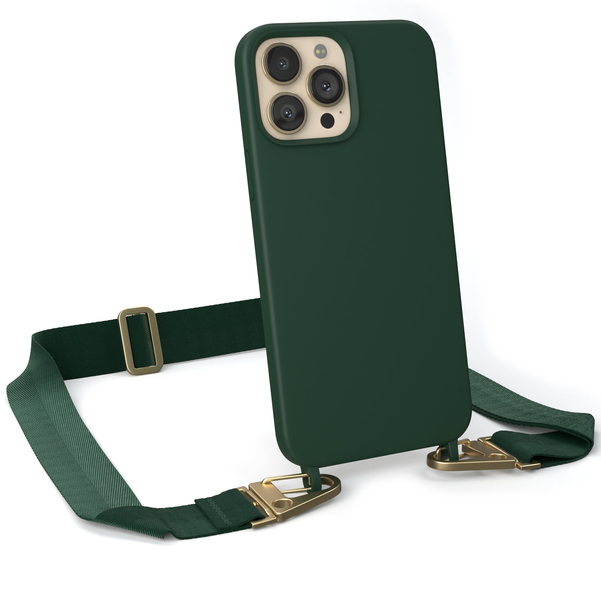 iPhone 13 Pro Max Silikonhülle + breites Band