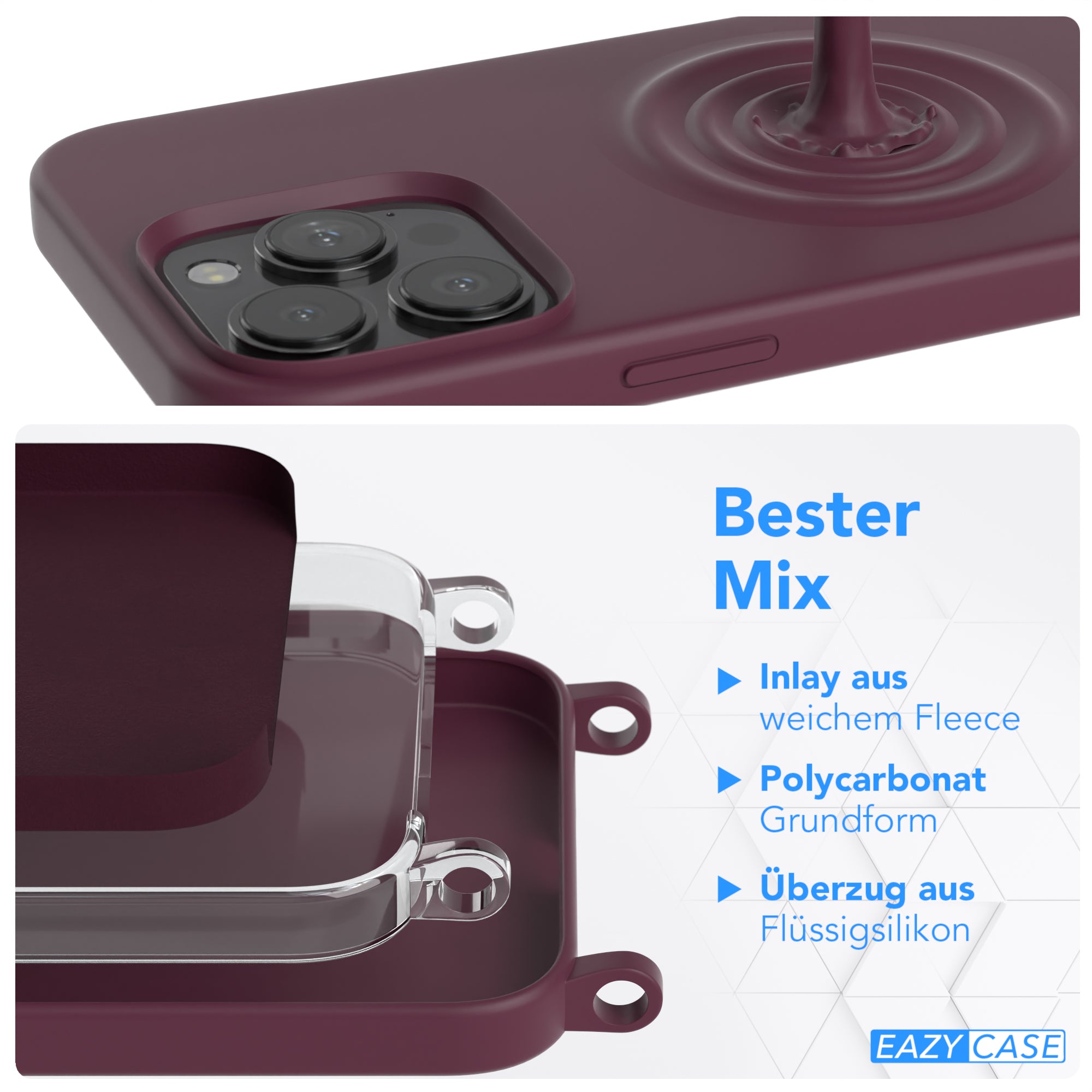 iPhone 13 Pro Silikonhülle + breites Band