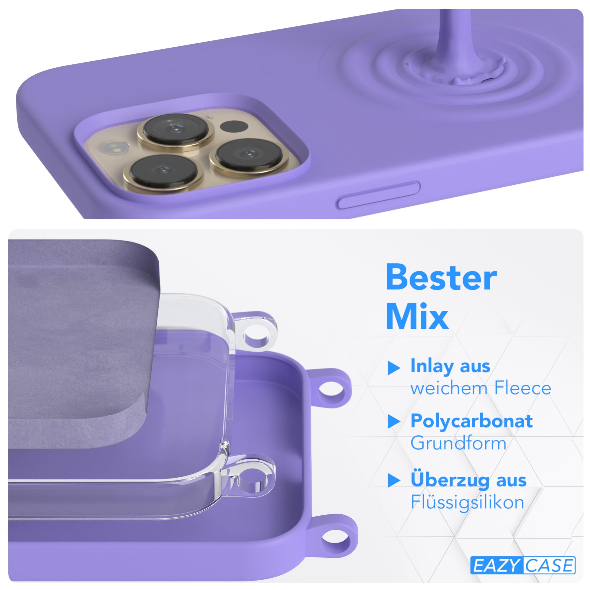 iPhone 13 Pro Silikonhülle + breites Band