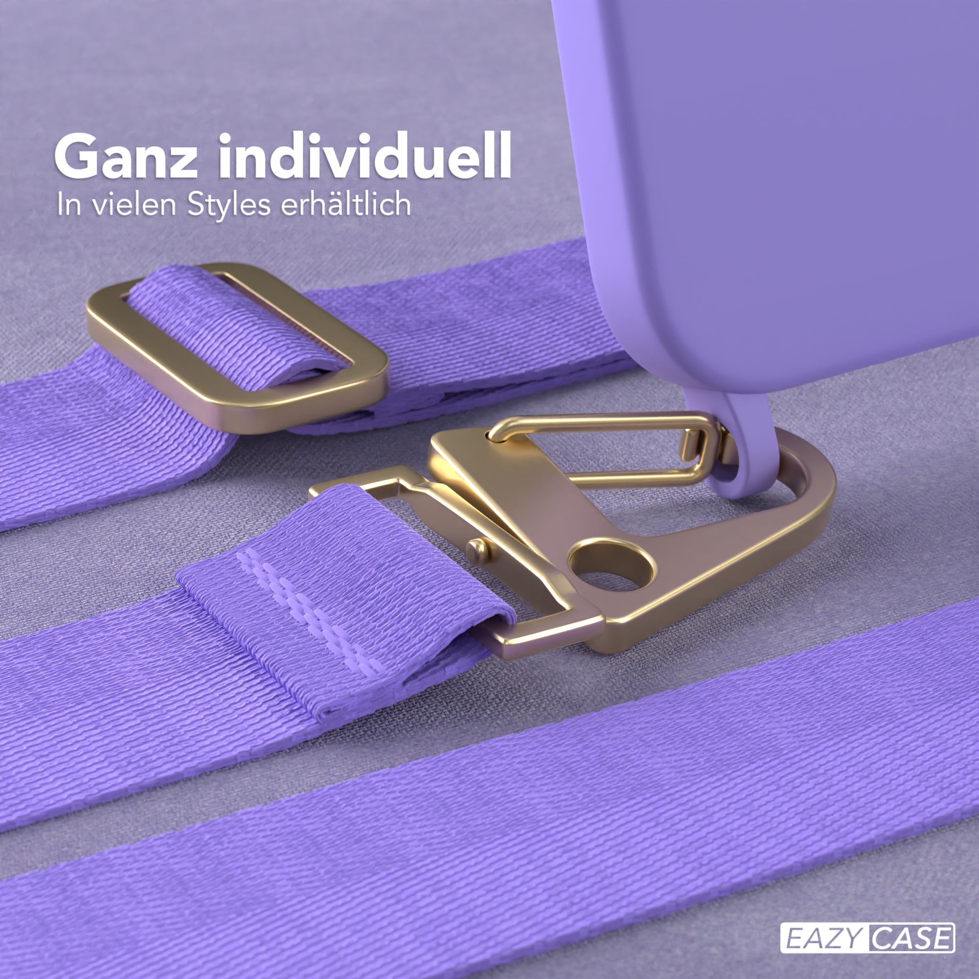 iPhone 14 Plus Silikonhülle + breites Band