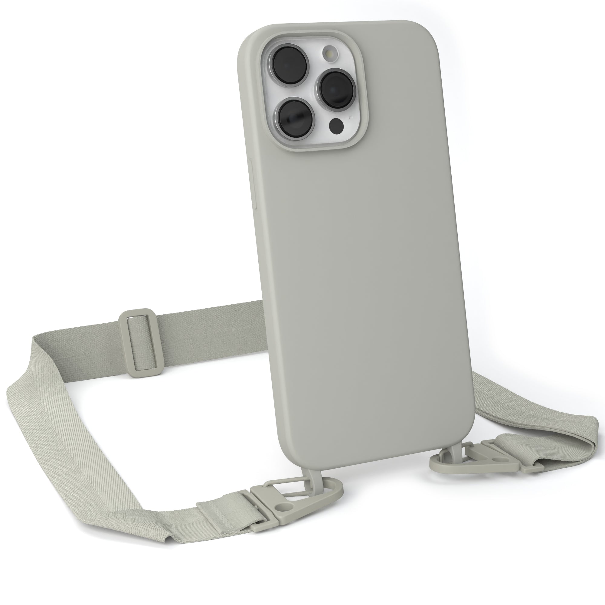 iPhone 14 Pro Max Silikonhülle + breites Band