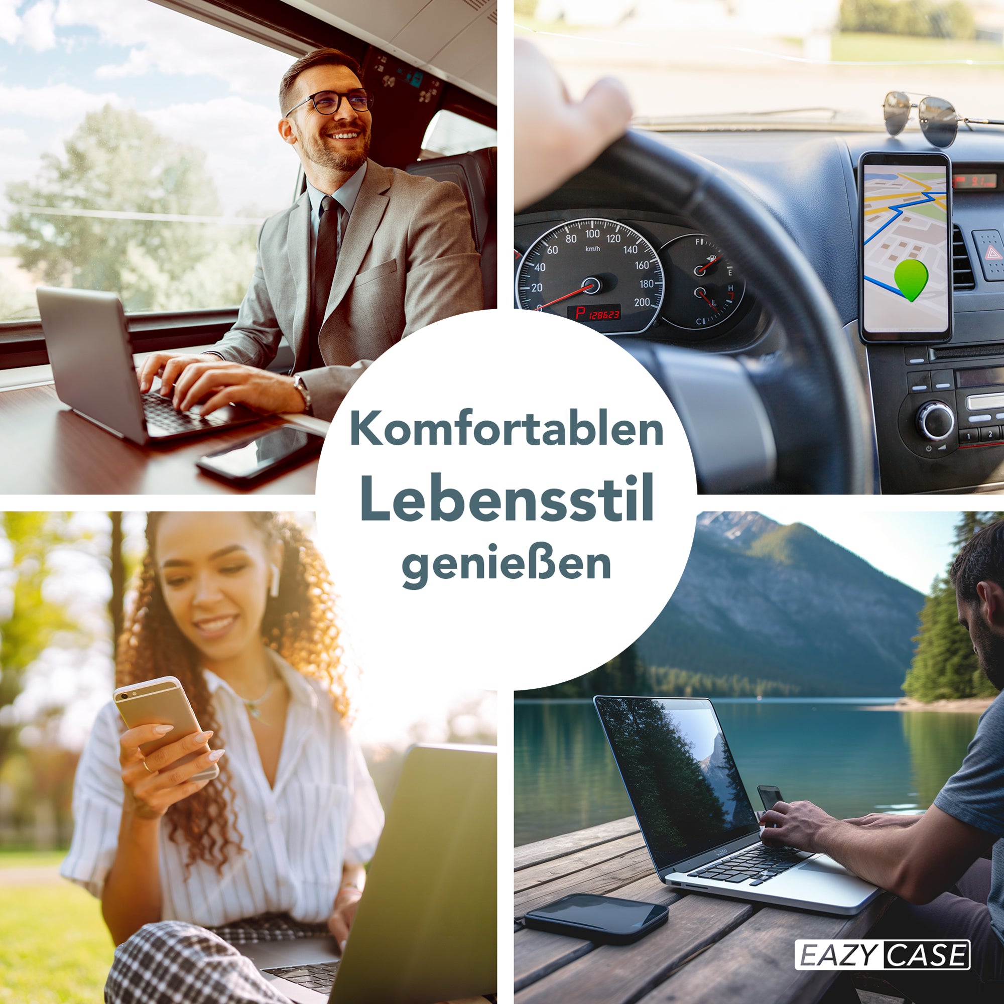 iPhone SE 2022 / 2020 / 8 / 7 transparente Hülle mit MagSafe