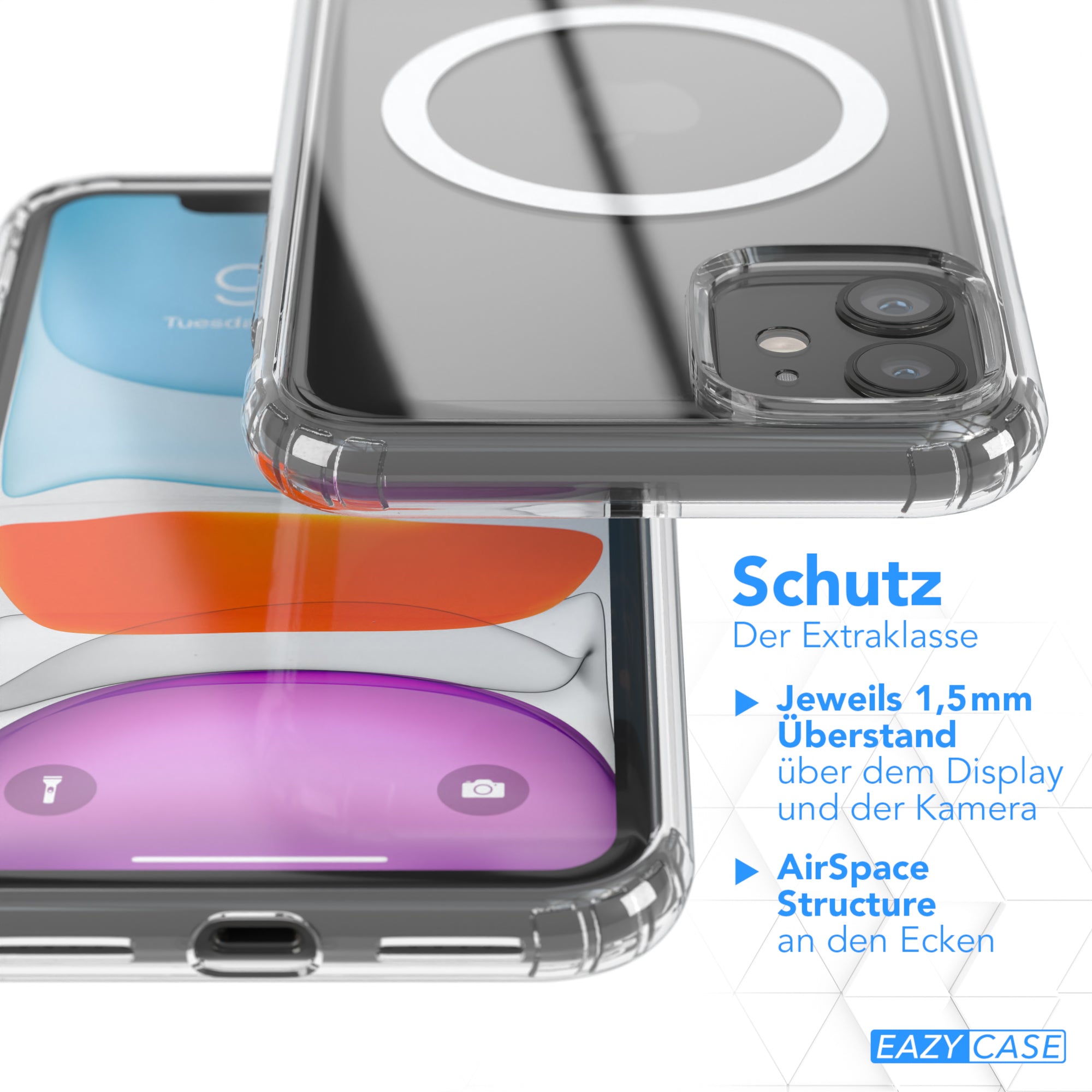 iPhone 11 transparente Hülle mit MagSafe