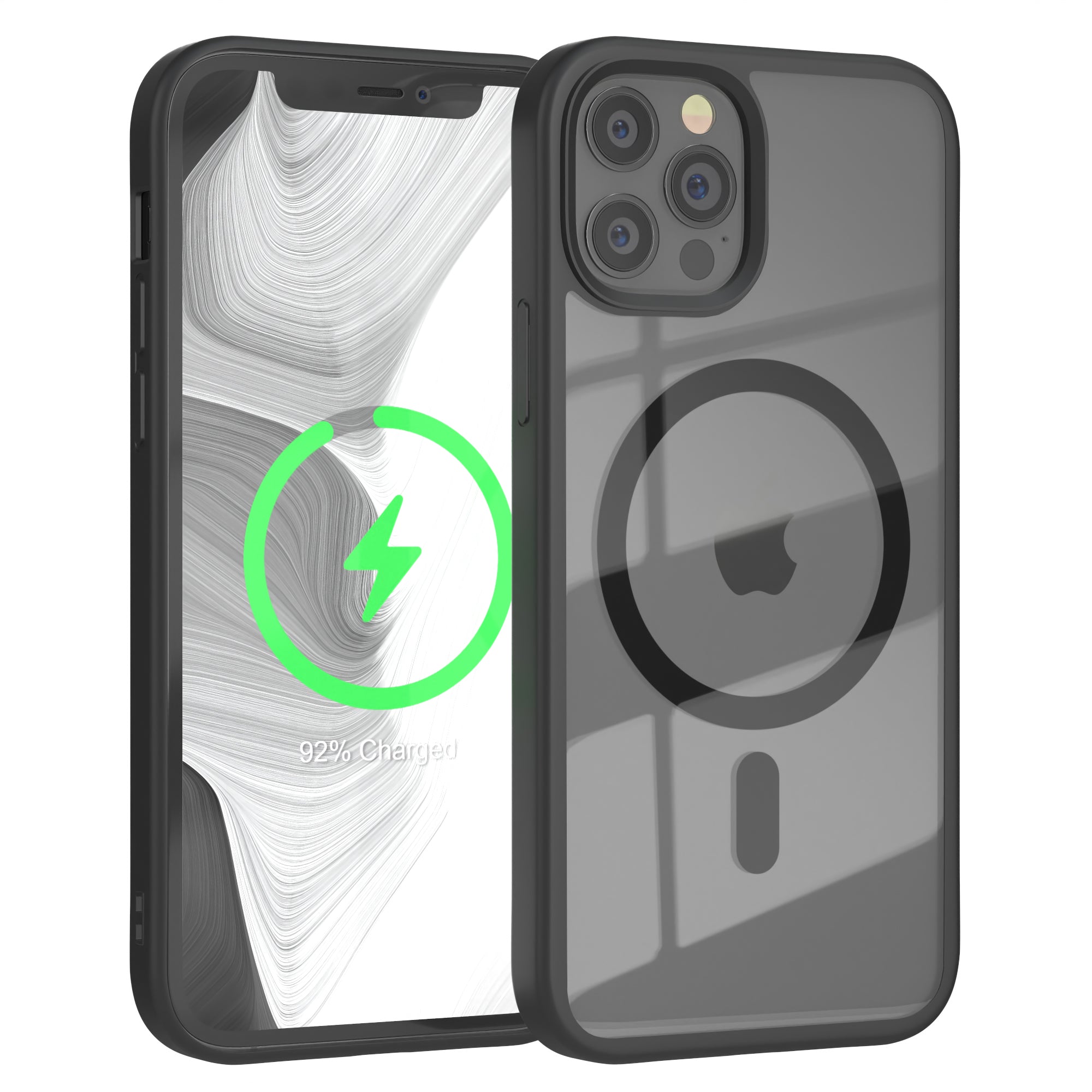 iPhone 12 / 12 Pro transparente Hülle mit MagSafe