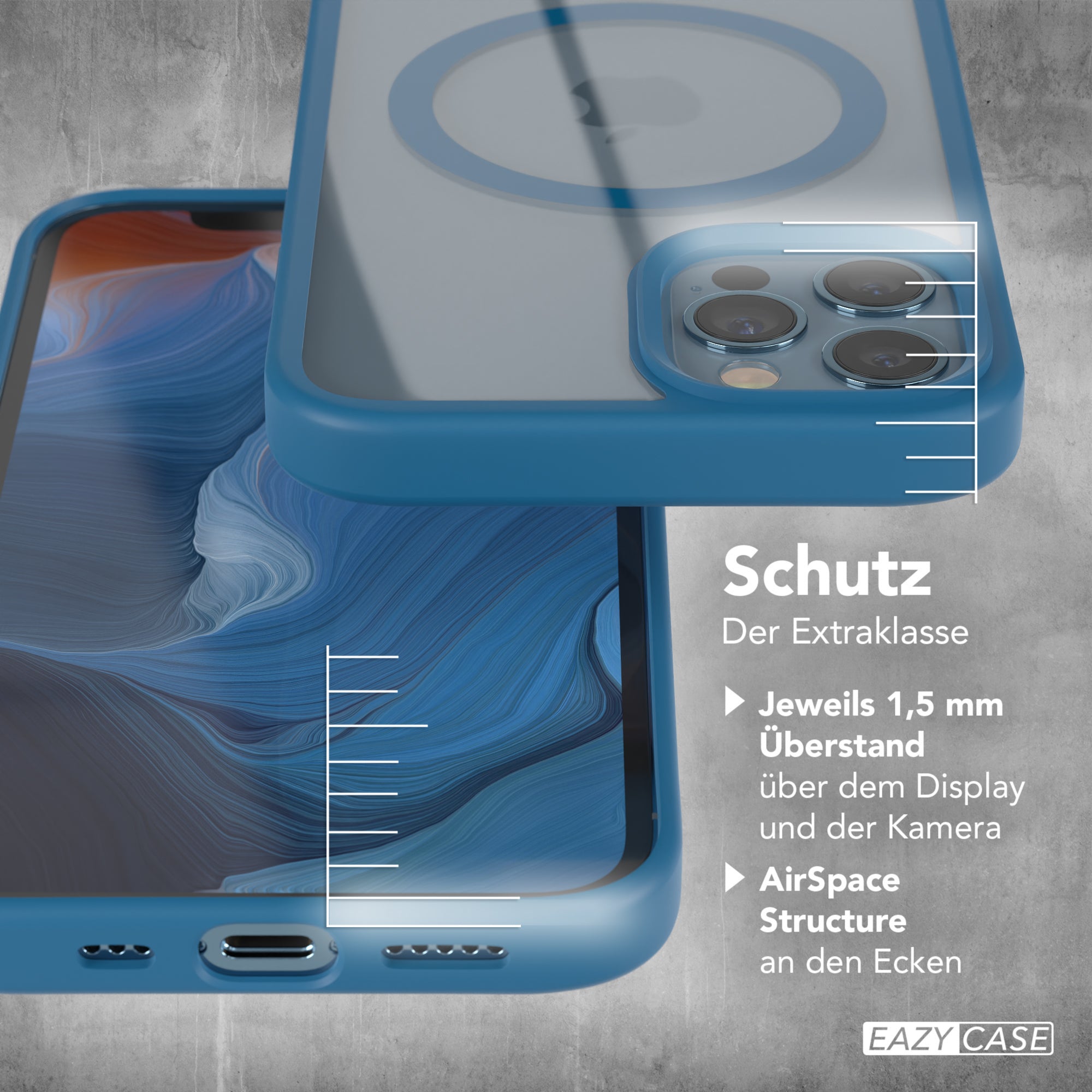 iPhone 12 / 12 Pro transparente Hülle mit MagSafe