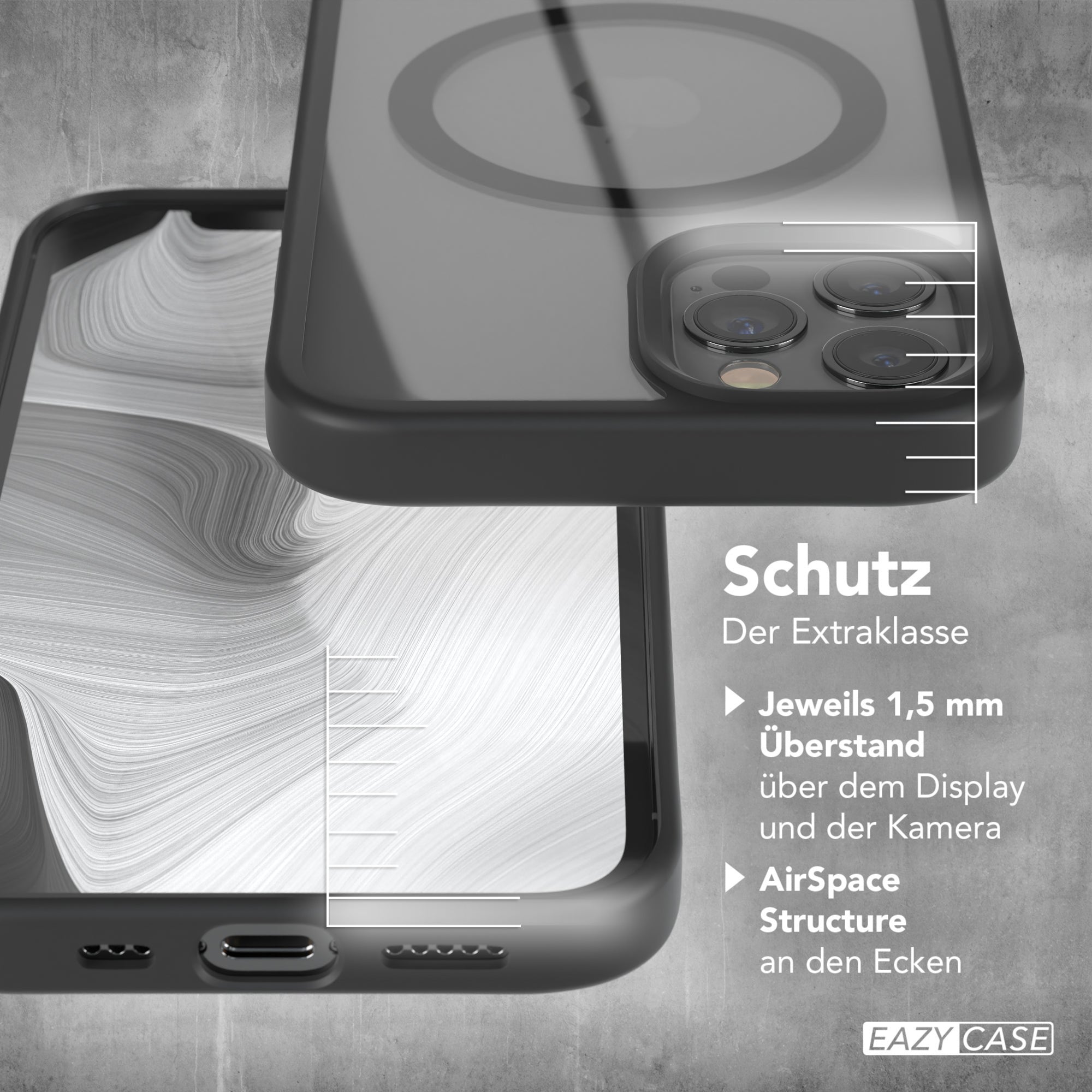 iPhone 12 / 12 Pro transparente Hülle mit MagSafe