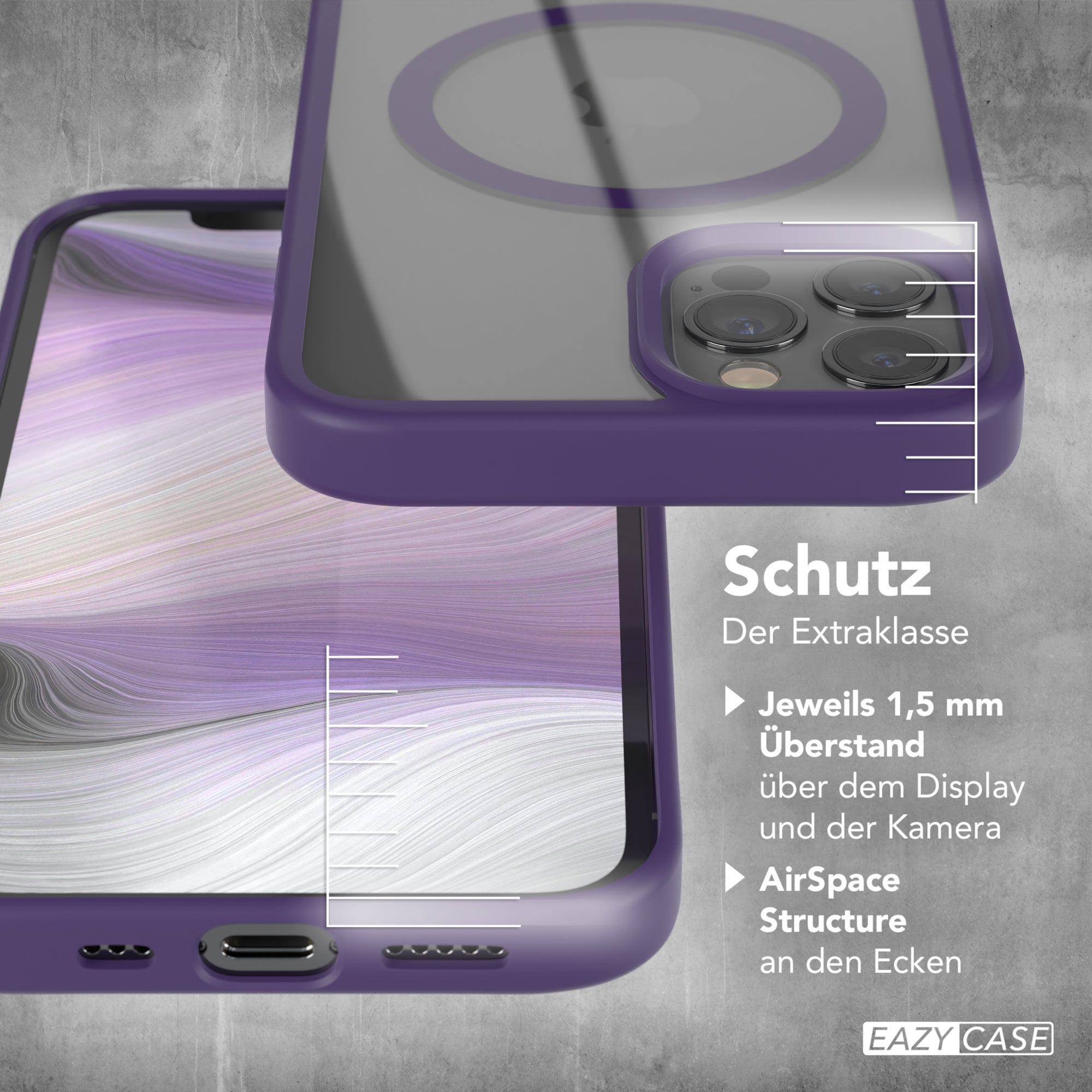 iPhone 12 / 12 Pro transparente Hülle mit MagSafe