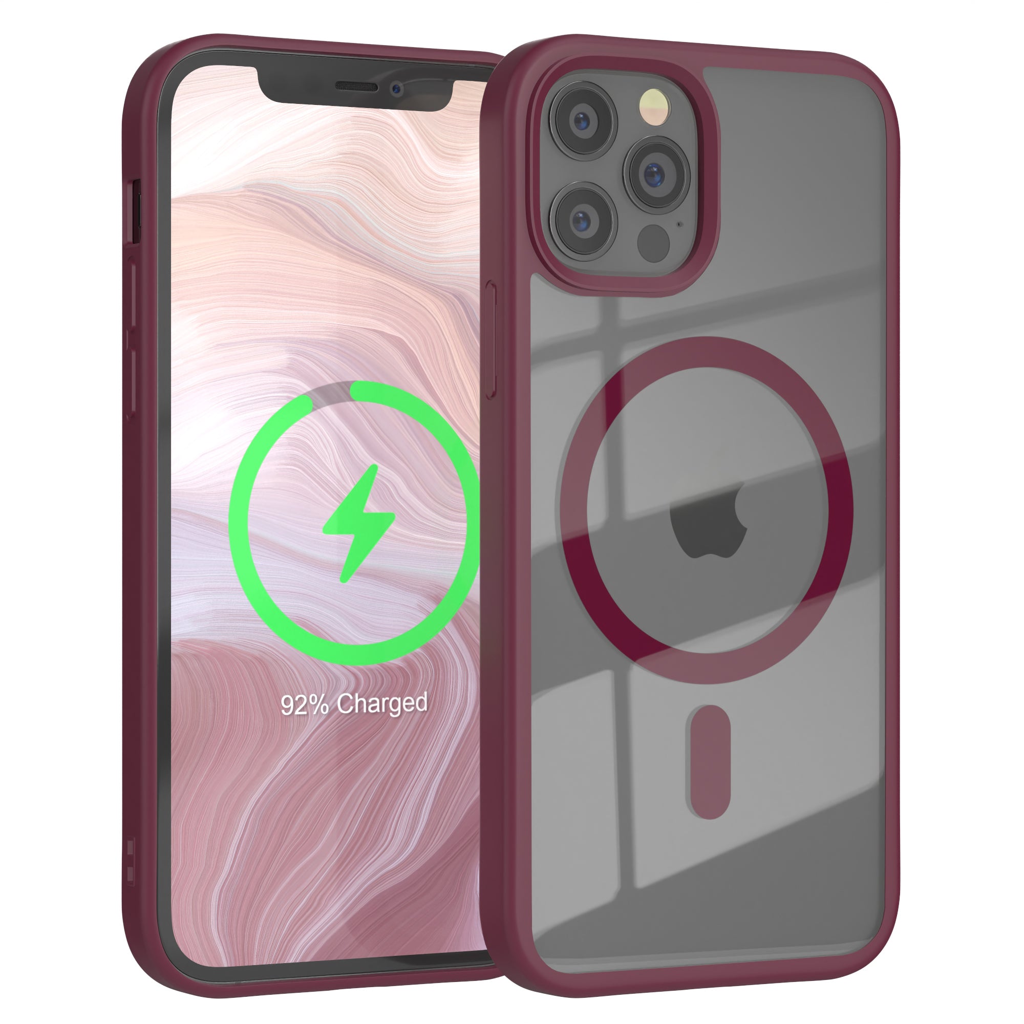 iPhone 12 / 12 Pro transparente Hülle mit MagSafe