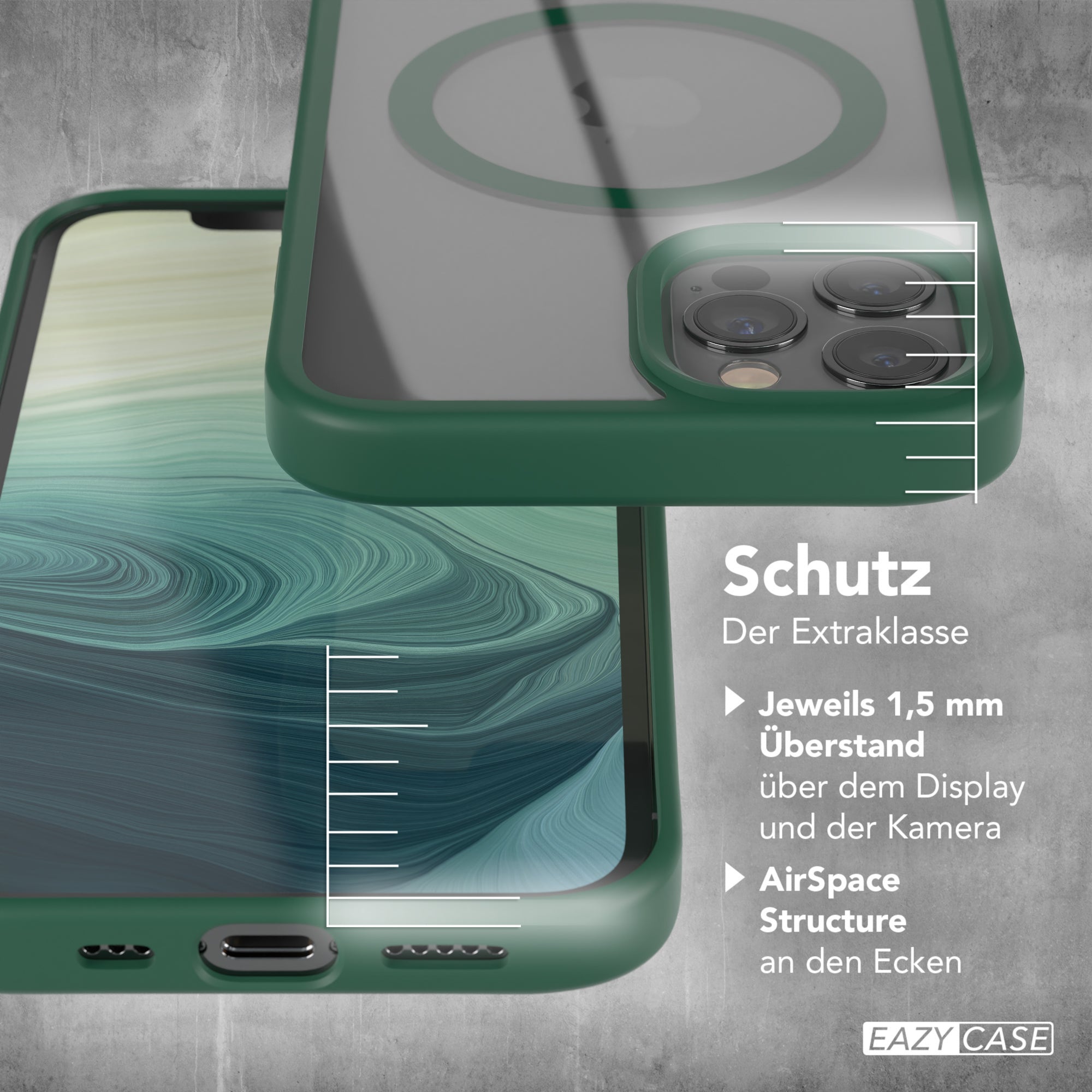 iPhone 12 / 12 Pro transparente Hülle mit MagSafe
