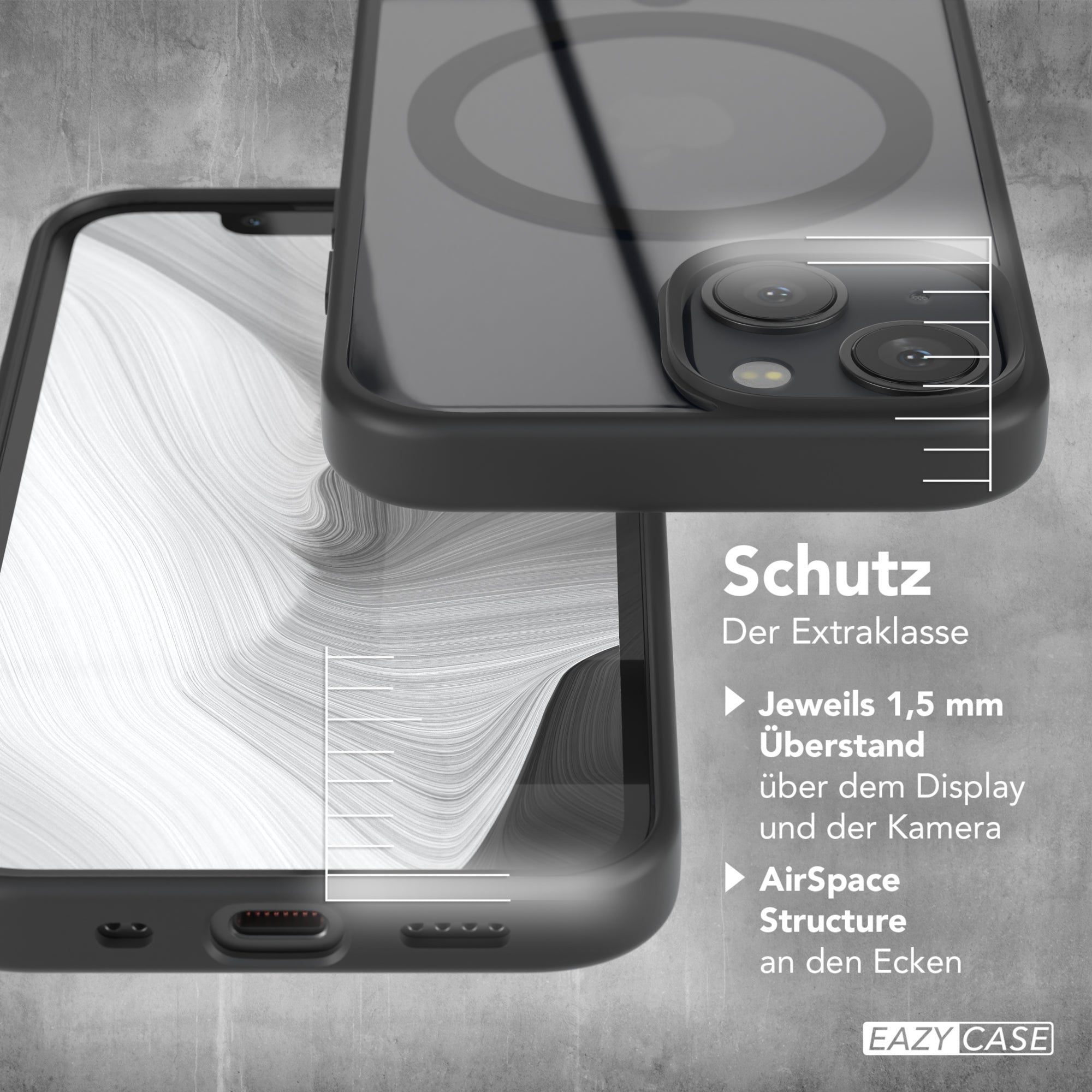 iPhone 13 Mini transparente Hülle mit MagSafe