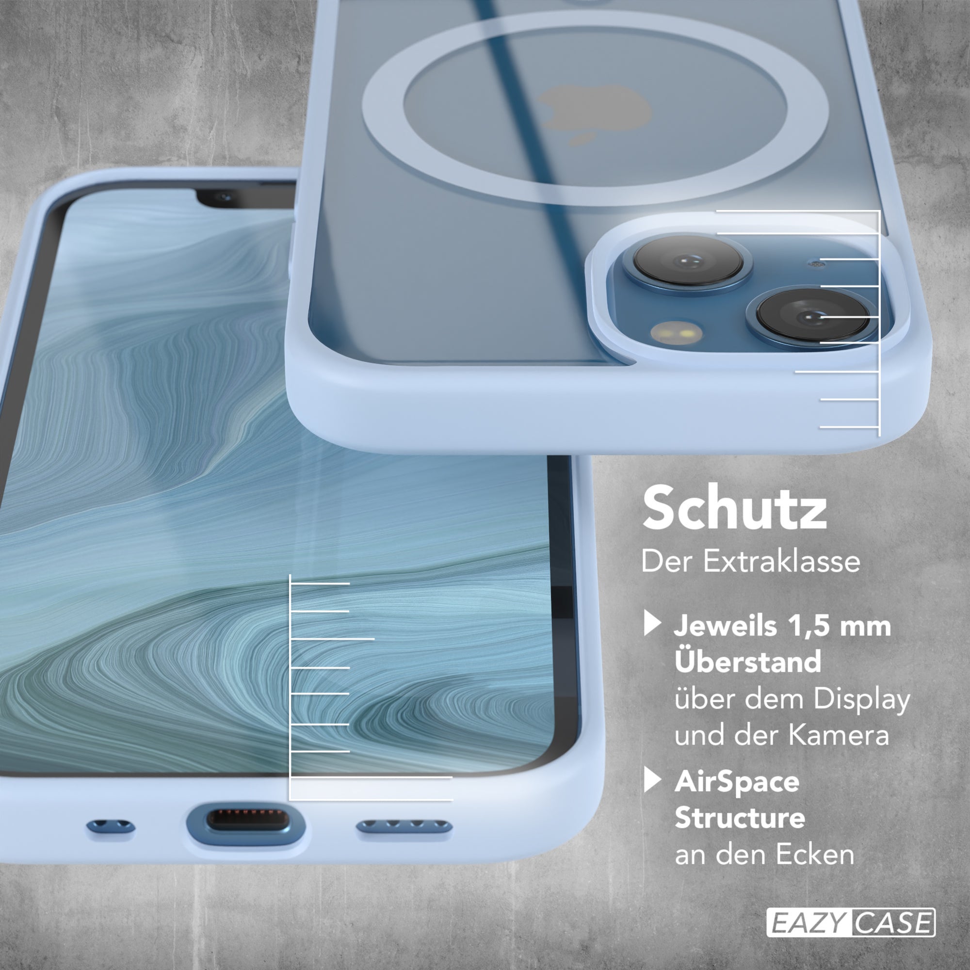 iPhone 13 Mini transparente Hülle mit MagSafe