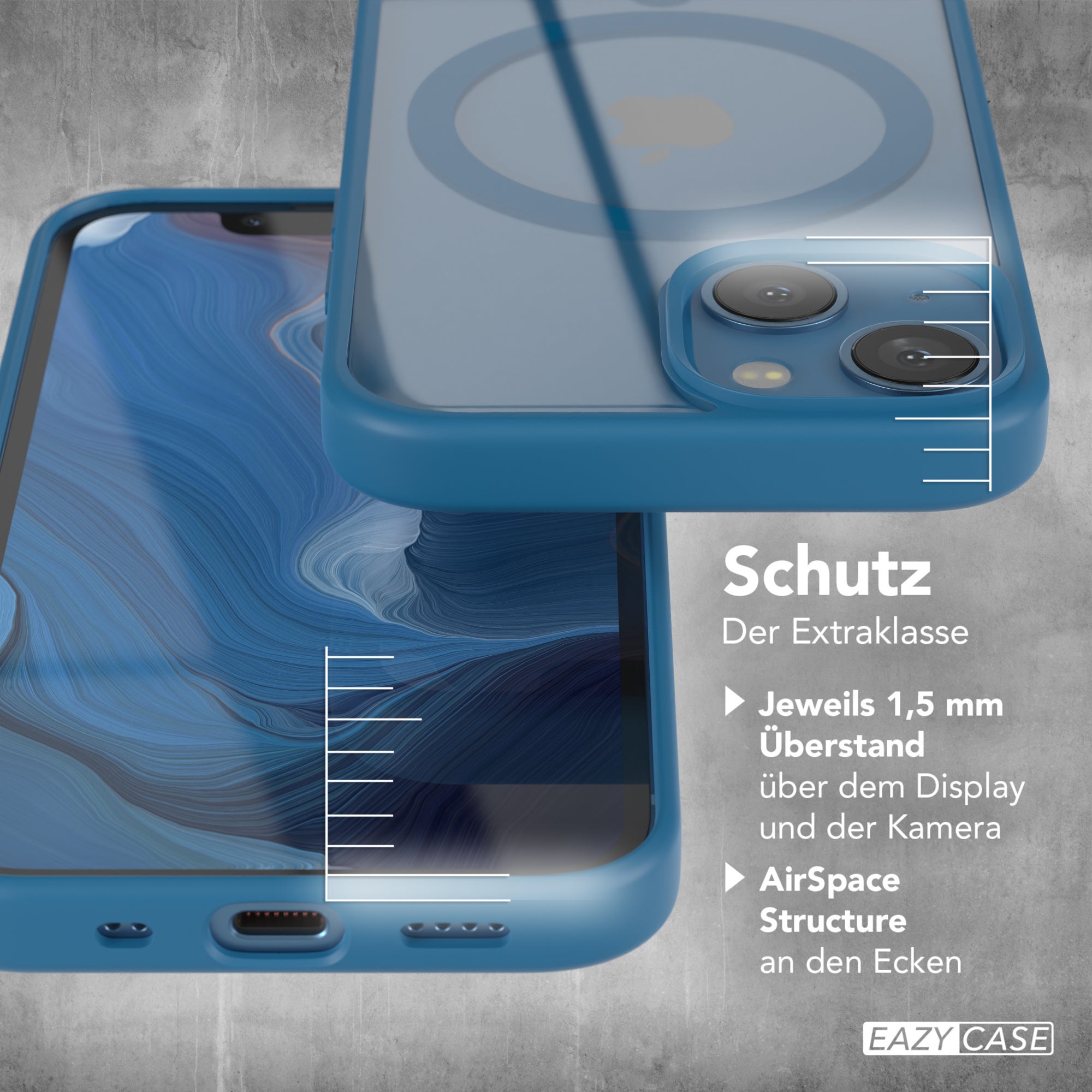 iPhone 13 Mini transparente Hülle mit MagSafe