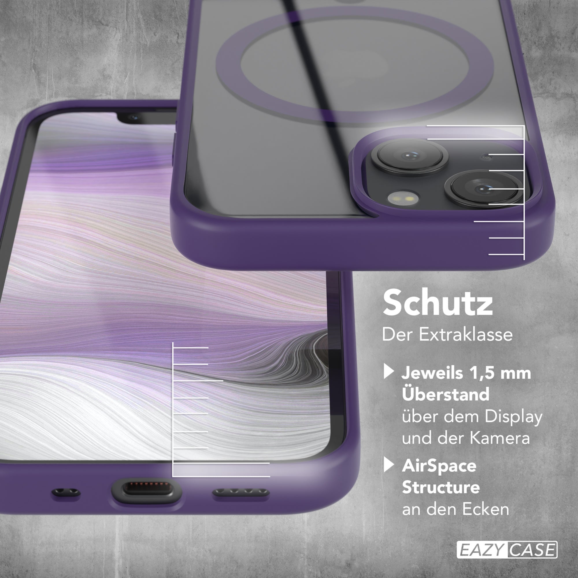 iPhone 13 Mini transparente Hülle mit MagSafe