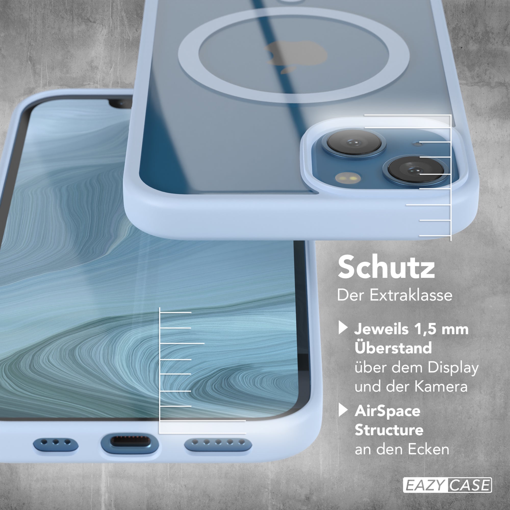 iPhone 13 transparente Hülle mit MagSafe