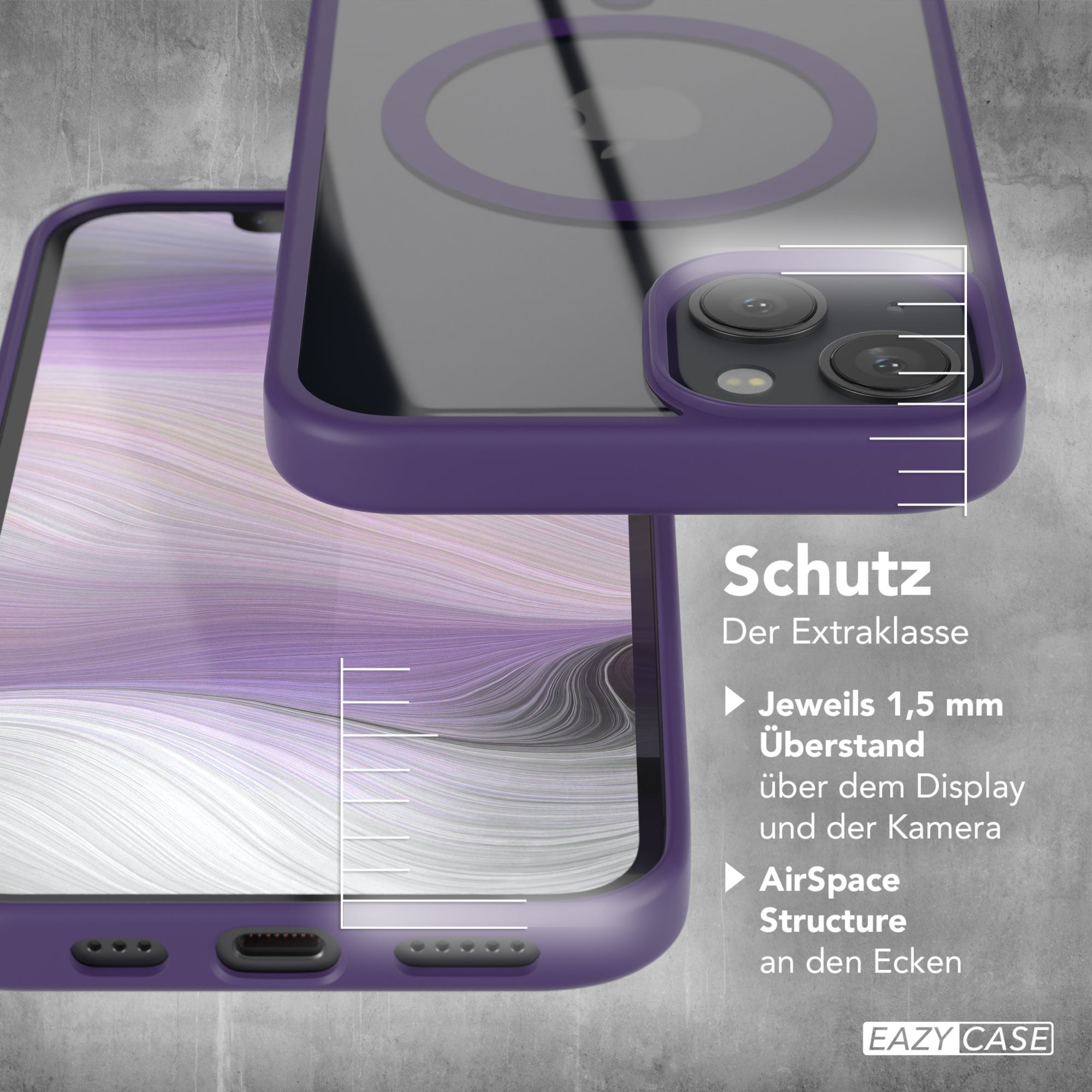 iPhone 13 transparente Hülle mit MagSafe