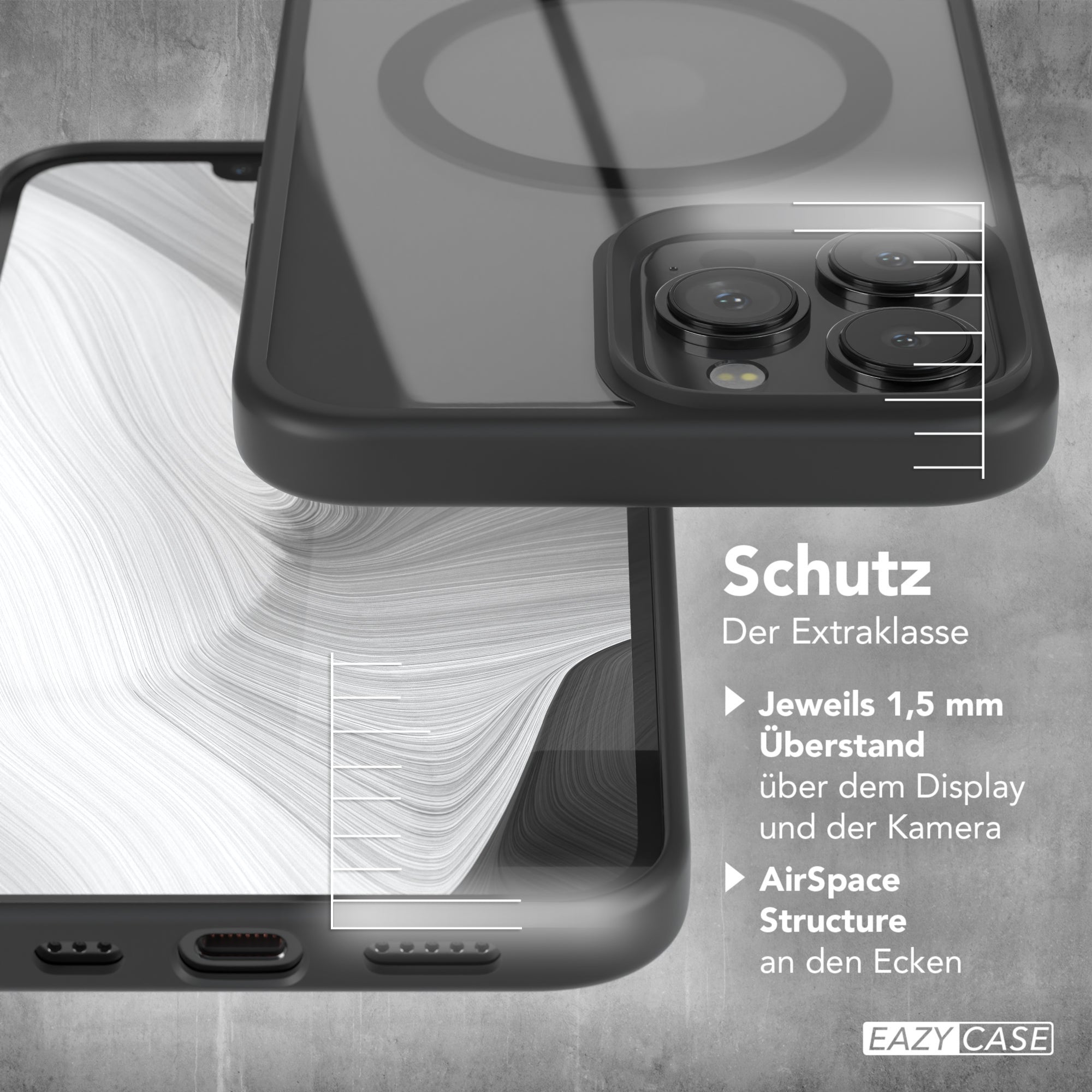 iPhone 13 Pro Max transparente Hülle mit MagSafe