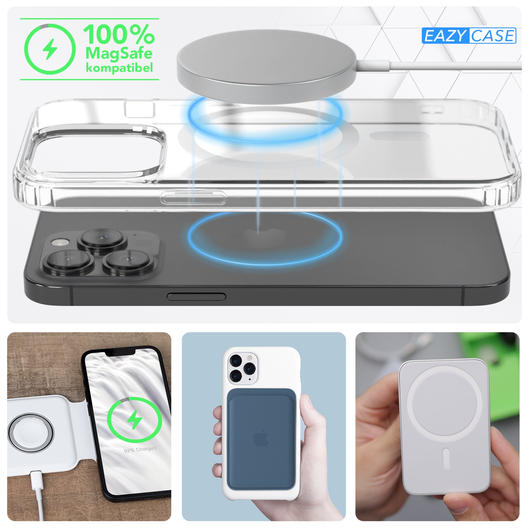 iPhone 13 Pro transparente Hülle mit MagSafe
