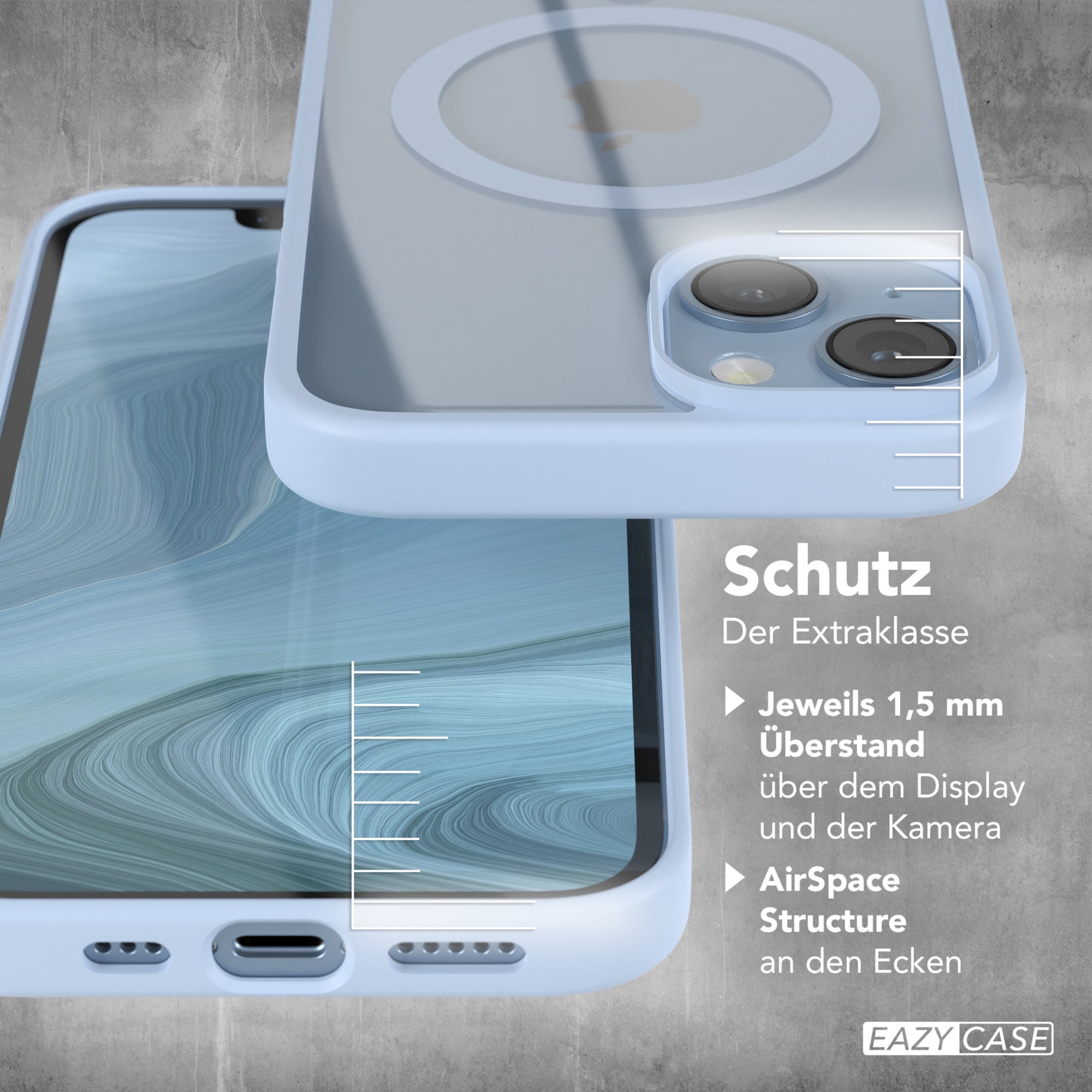iPhone 14 transparente Hülle mit MagSafe